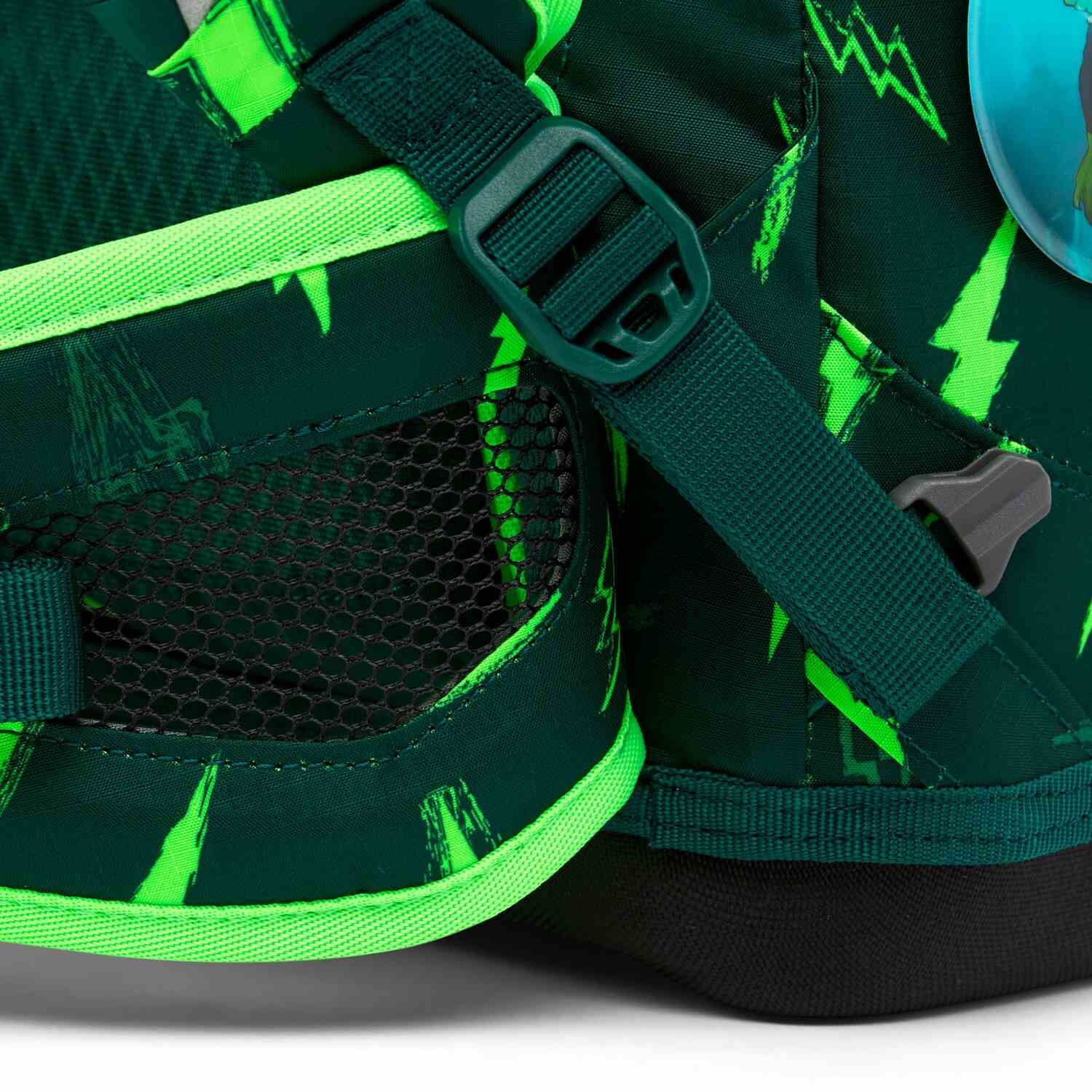 ergobag cubo light Schulranzen-Set Bärtastisch