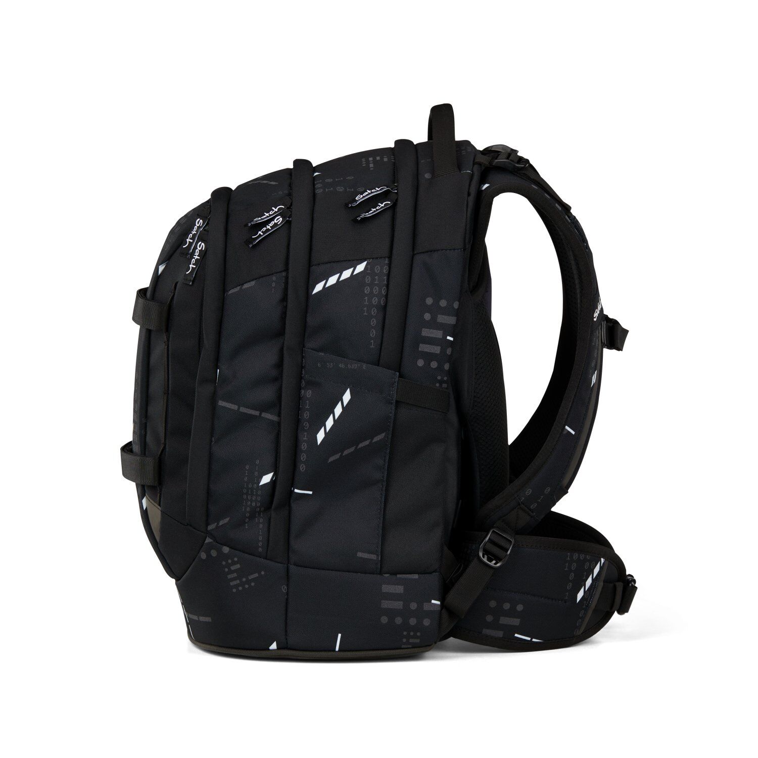 Satch pack Schulrucksack Ninja Matrix schwarz