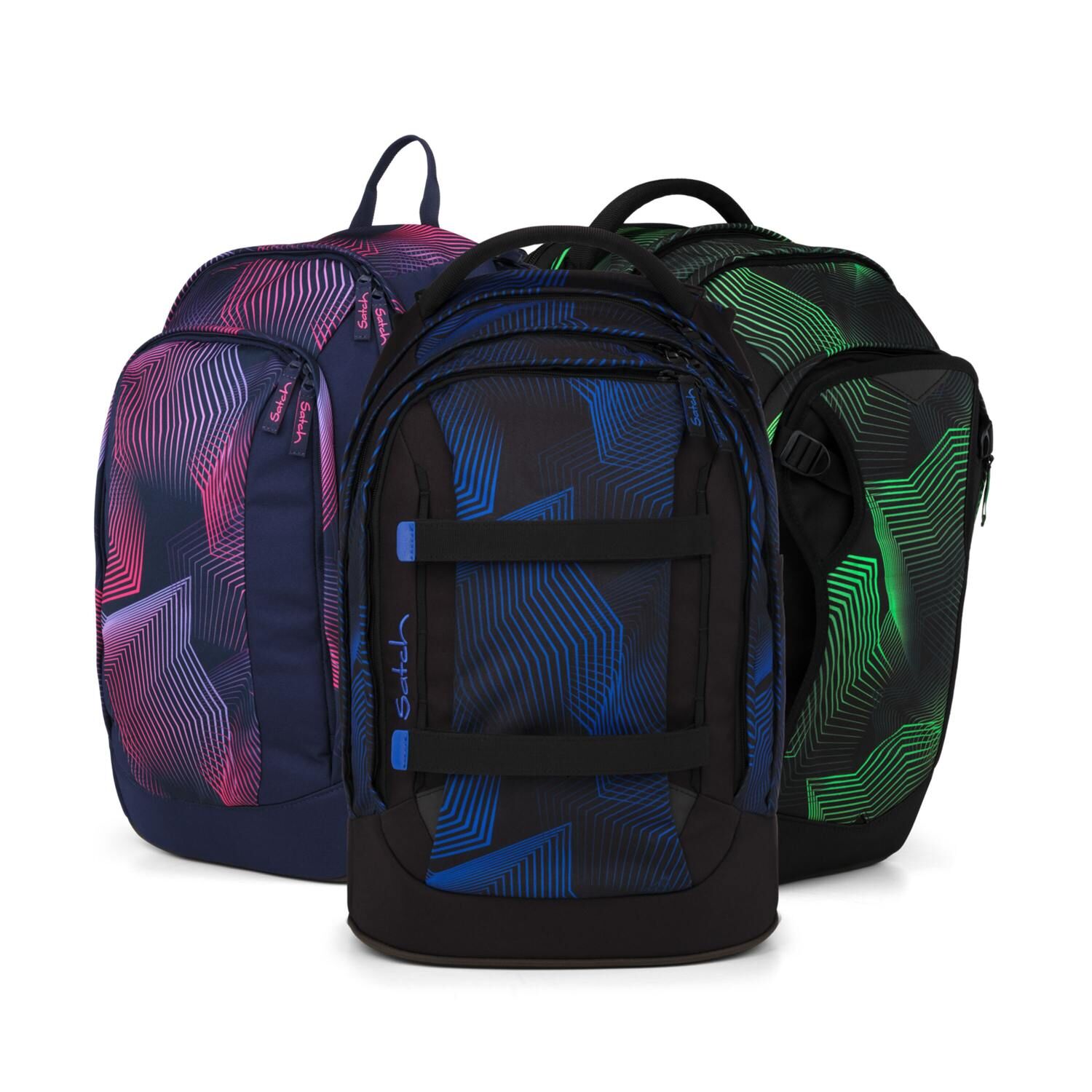 Satch pack Schulrucksack Seismic Blue