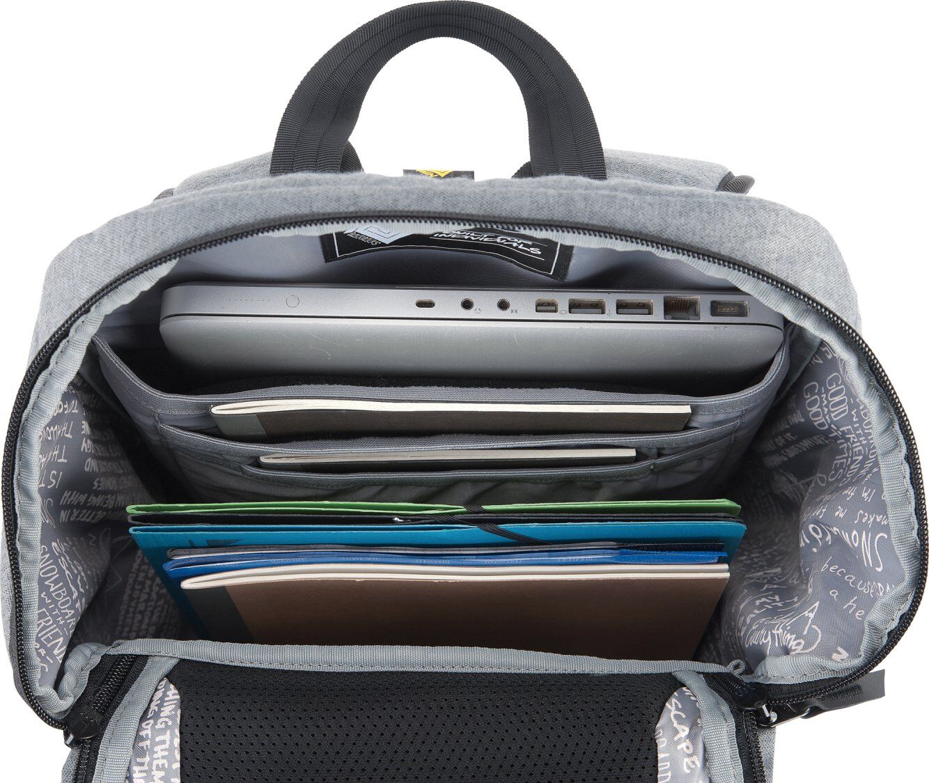 Nitro Rucksack NIKURO BLACK NOISE grau