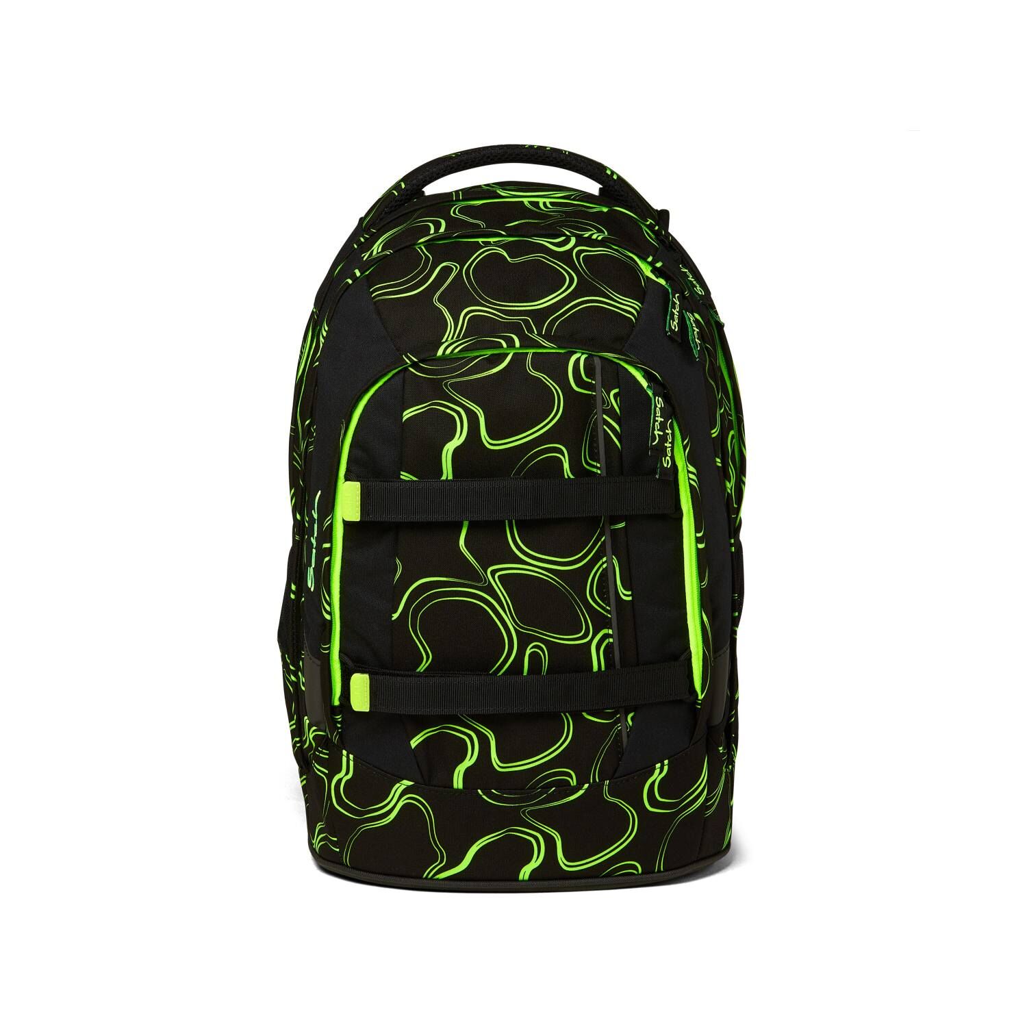 Satch pack Schulrucksack Green Supreme New