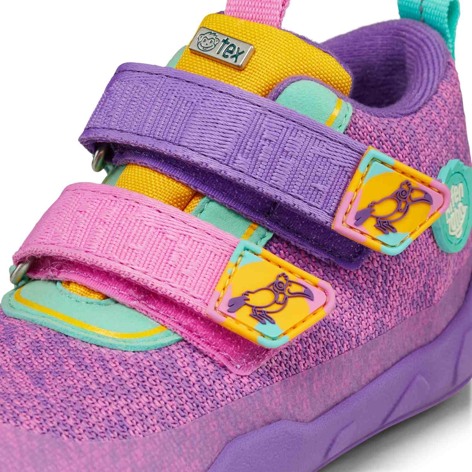 Affenzahn Übergangsschuh Knit Happy Kreativ Tukan Größe 30