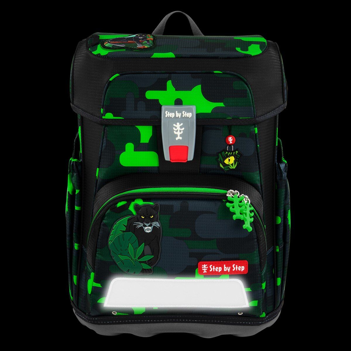 Step by Step CLOUD Schulranzen-Set "Black Cat Chiko", 5-teilig