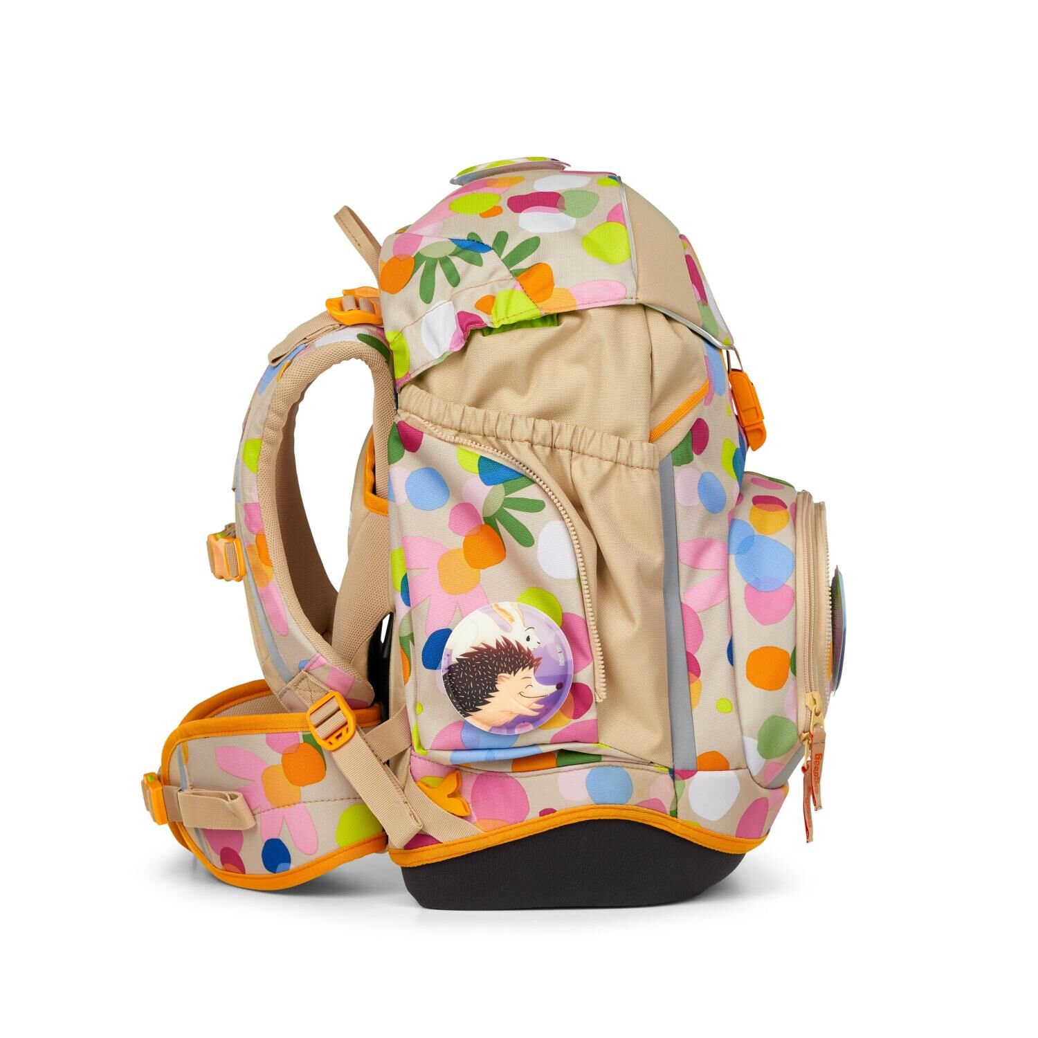 ergobag pack Schulrucksack-Set Flower PowBär