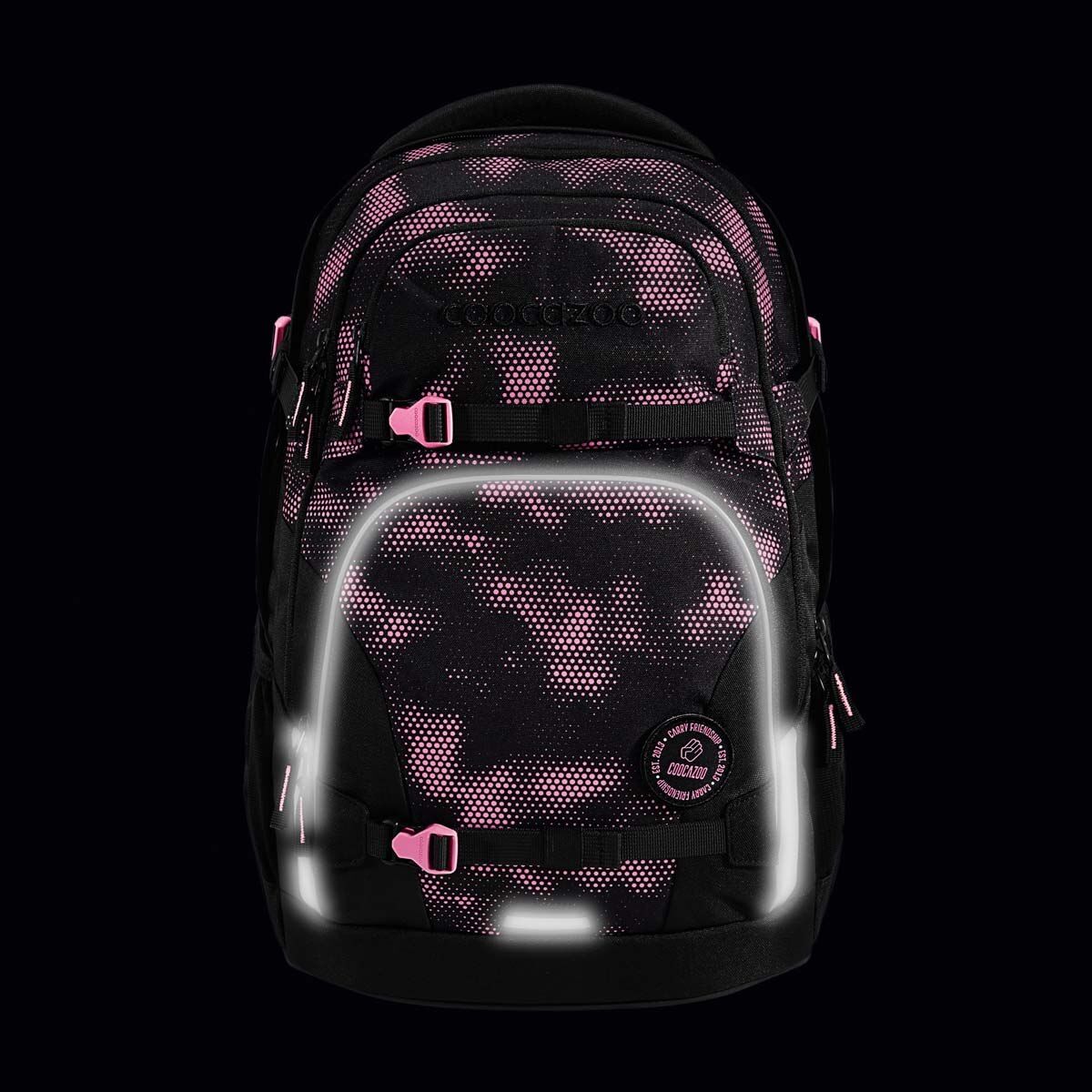 coocazoo Schulrucksack PORTER, Pink Illusion