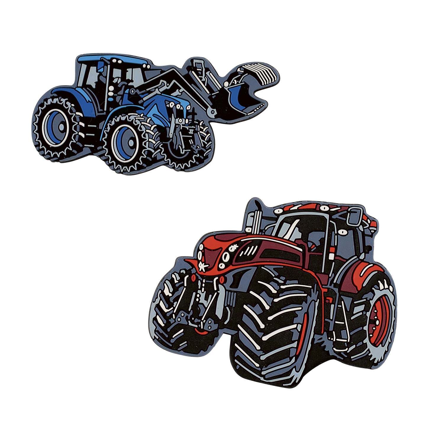 DerDieDas Wechselbuttons, 2tlg. Traktor