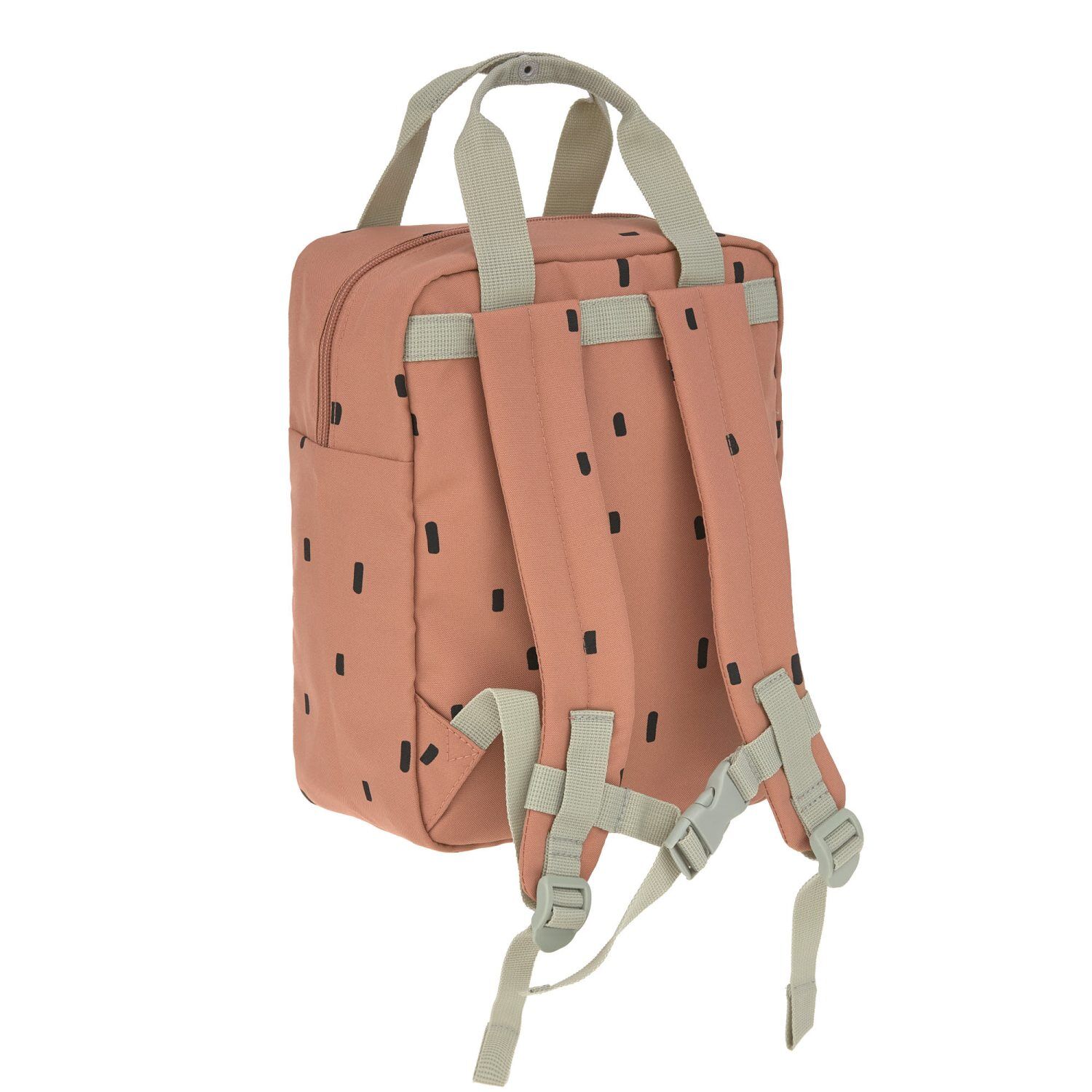 Lässig Kindergartenrucksack - Mini Square Happy Prints caramel