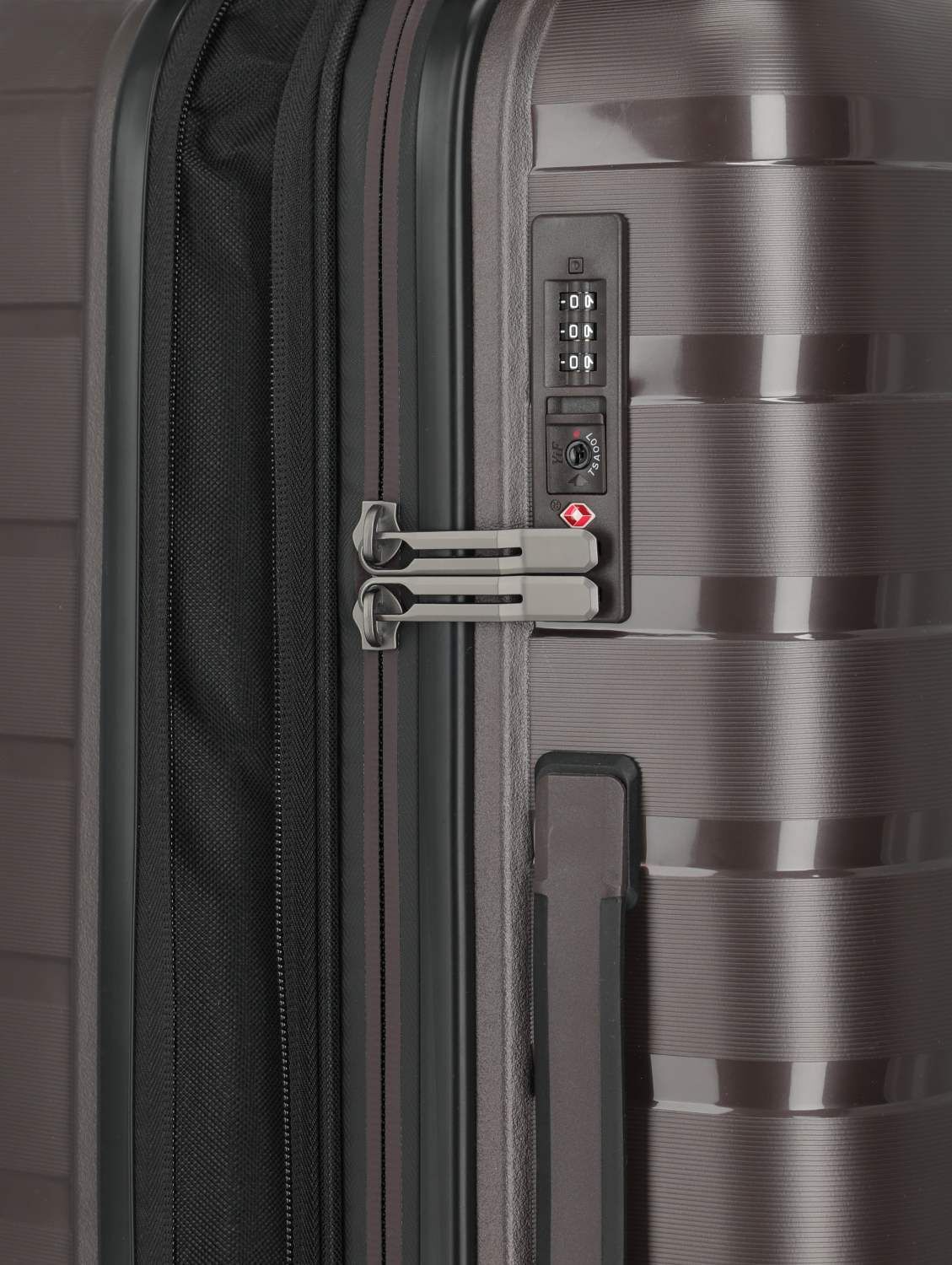 Travelite Koffer AIR BASE 4w Trolley M, Coffee