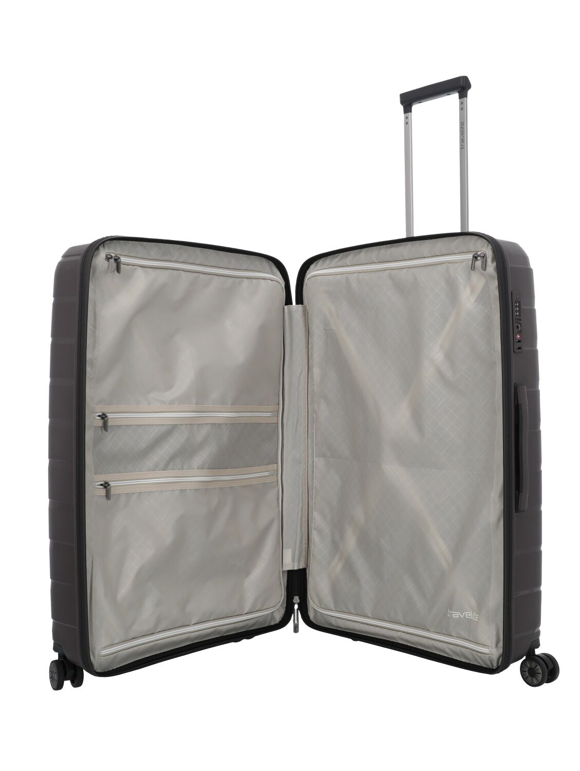 Travelite Koffer AIR BASE 4w Trolley L, Coffee