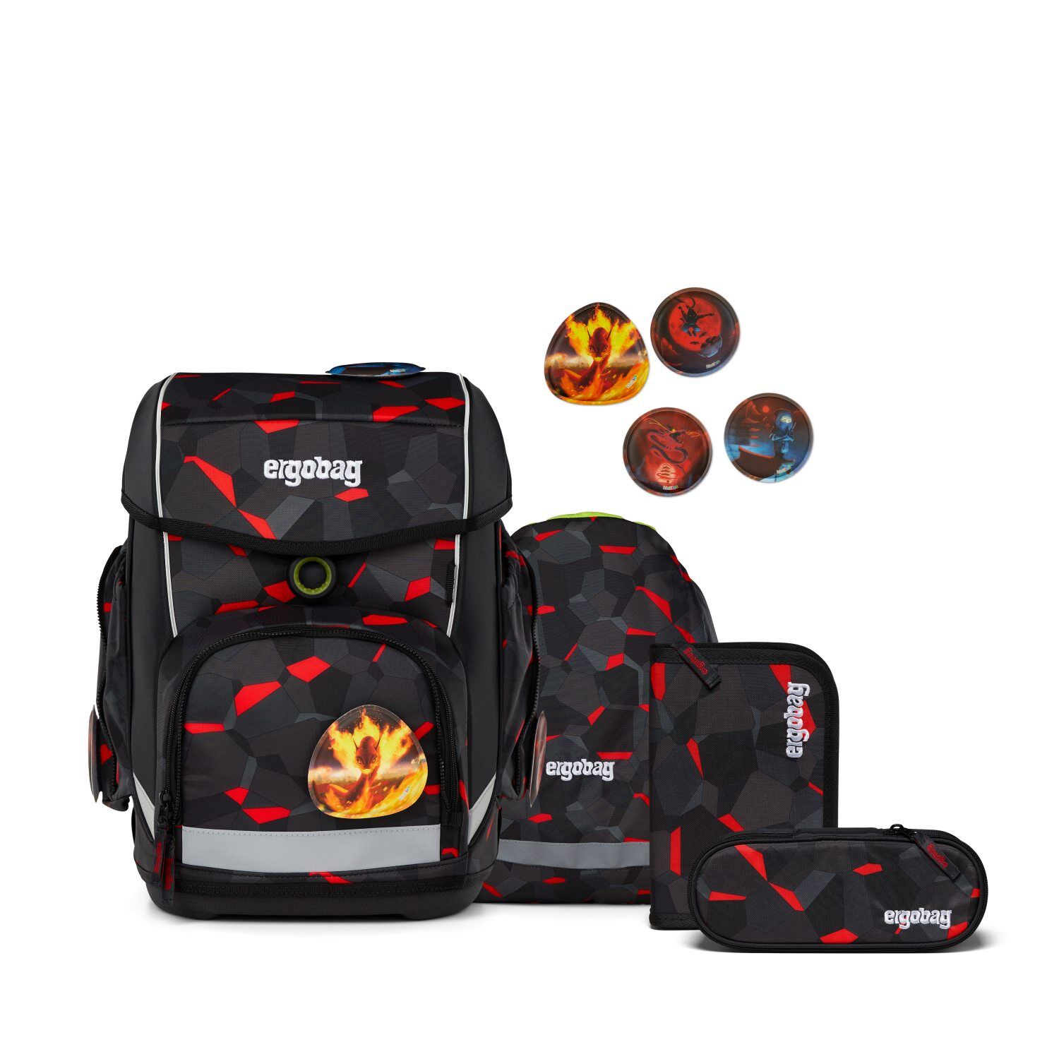 ergobag cubo Schulranzen-Set TaekBärdo
