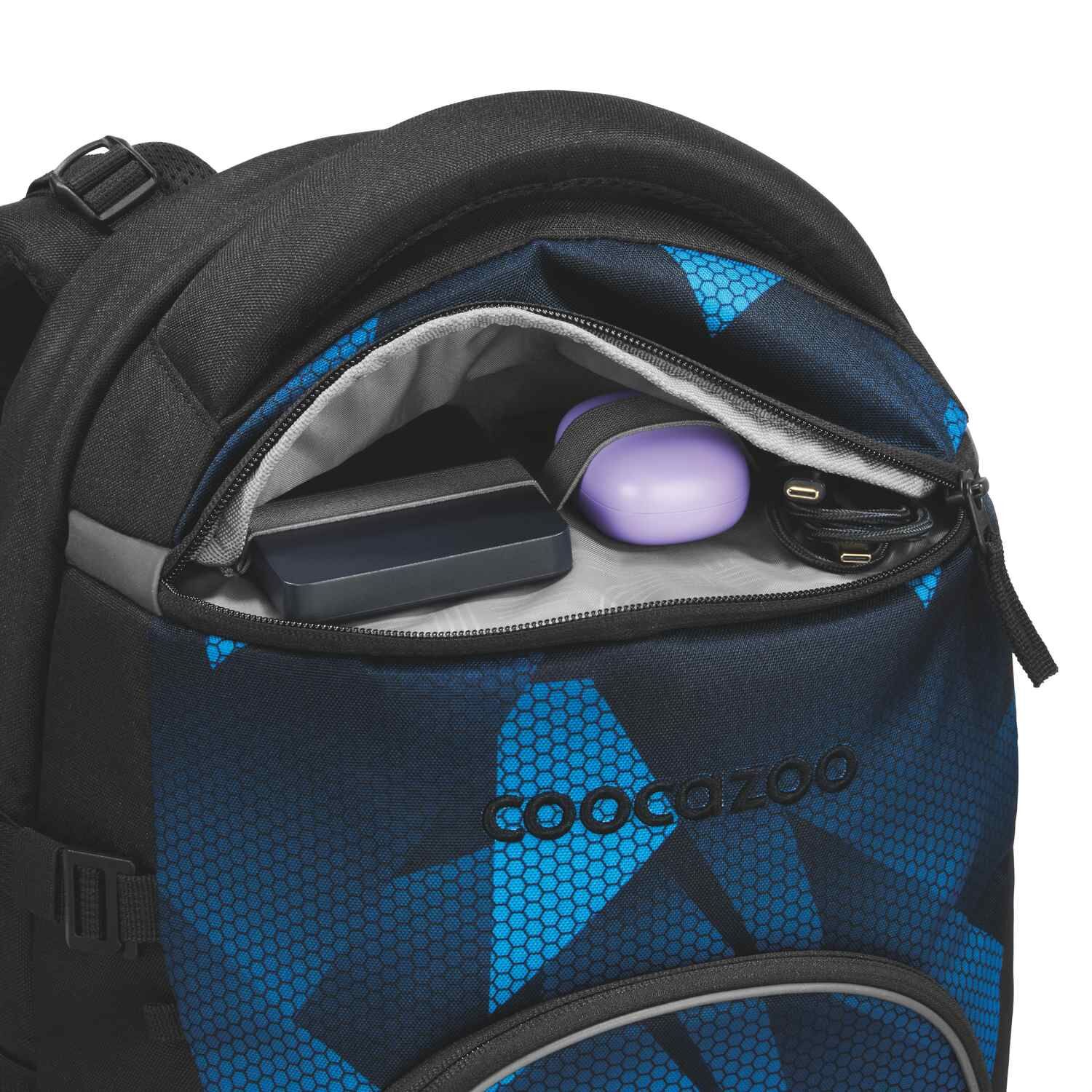coocazoo Schulrucksack BYTE, Electric Ice
