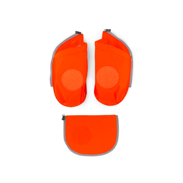 ergobag Seitentaschen Zip-Set CUBO orange BIS KOLLEKTION 2019