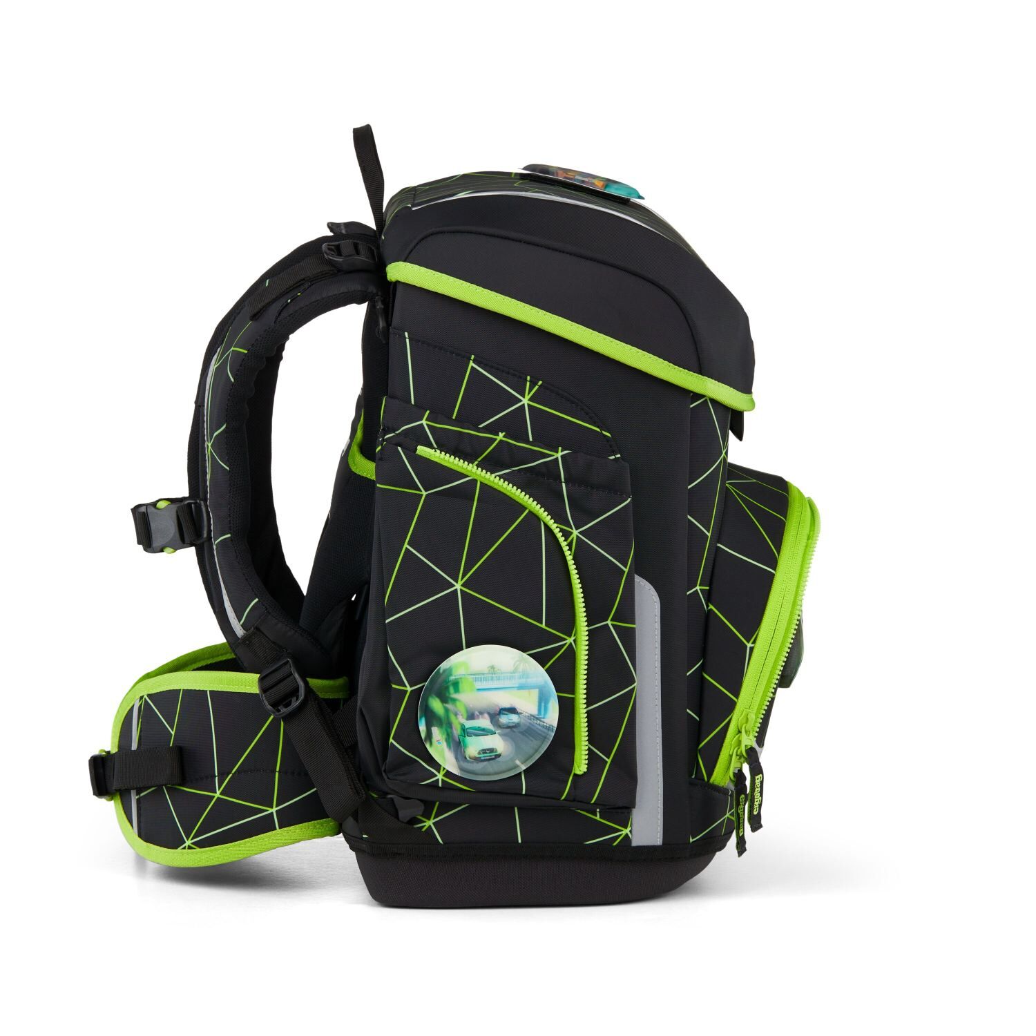 ergobag cubo Schulranzen-Set CyBär Race