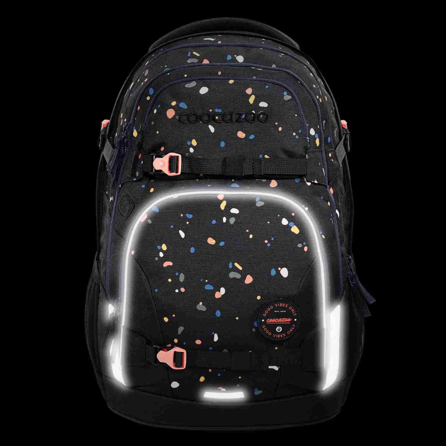 coocazoo Schulrucksack PORTER, Sprinkled Candy