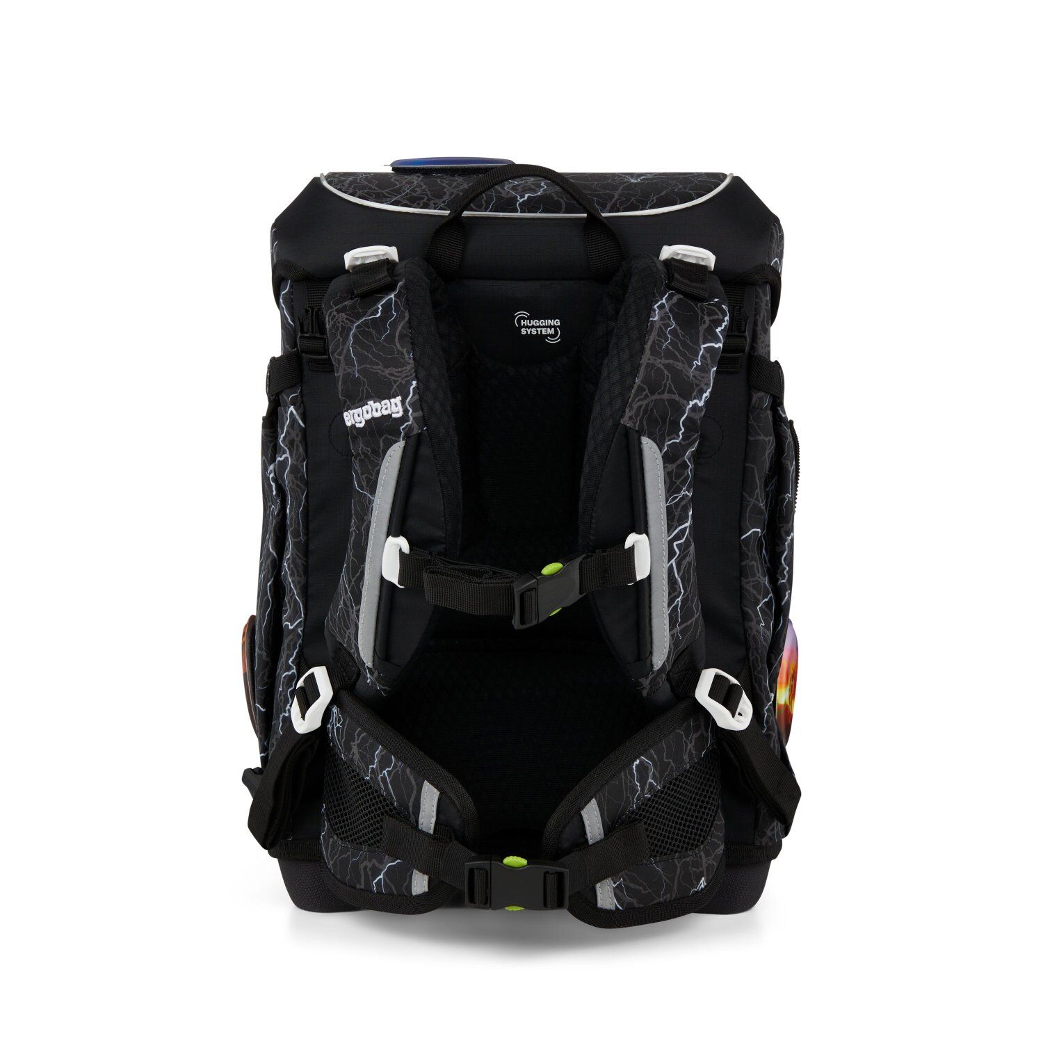 ergobag cubo light Schulranzen-Set Super ReflektBär