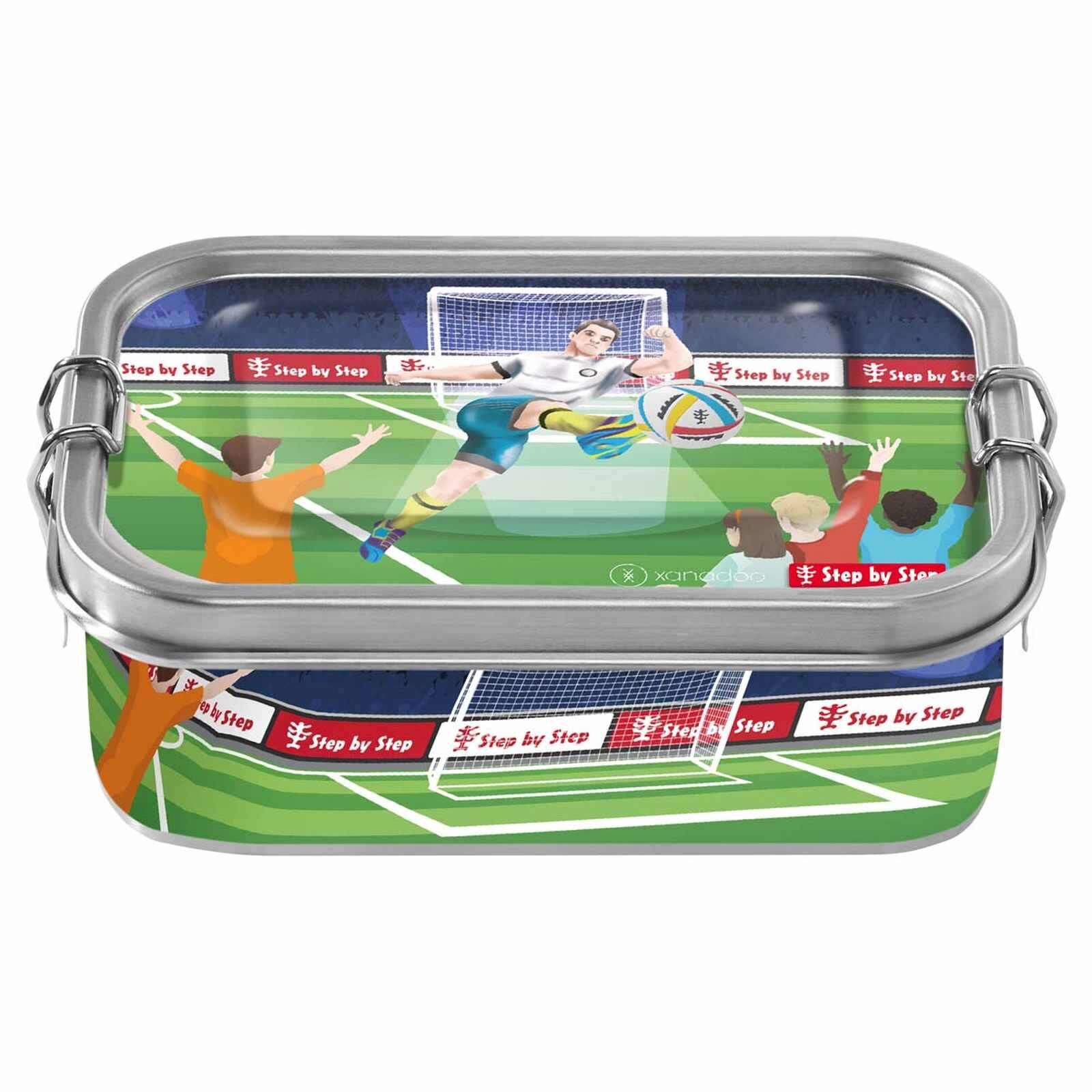 Step by Step Edelstahl-Lunchbox "Soccer Ben"