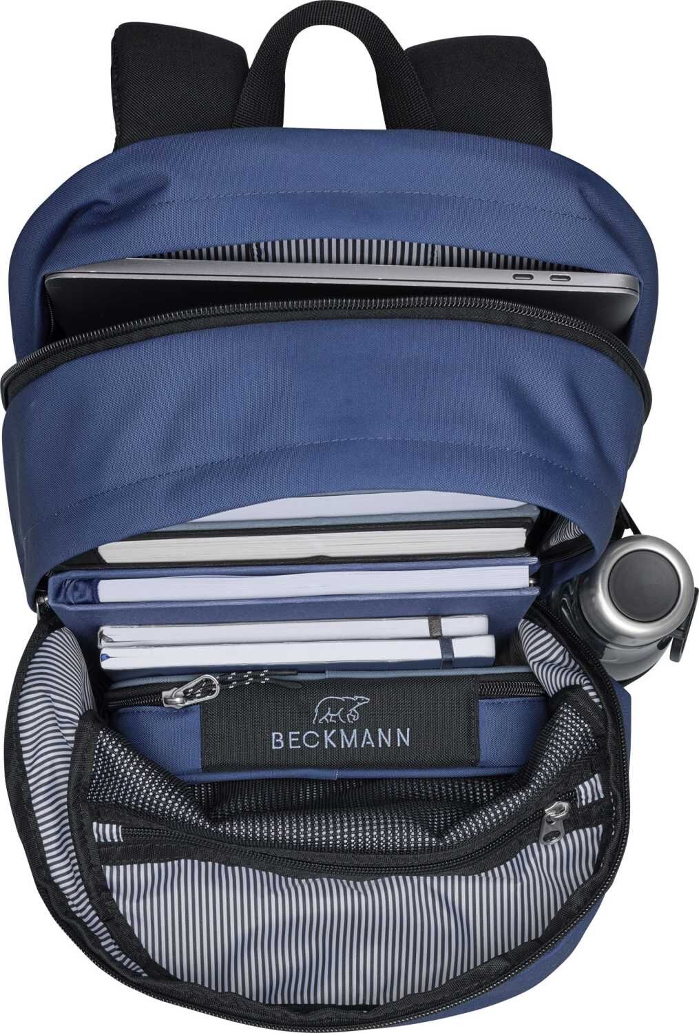 Beckmann Rucksack City Green Colorblock