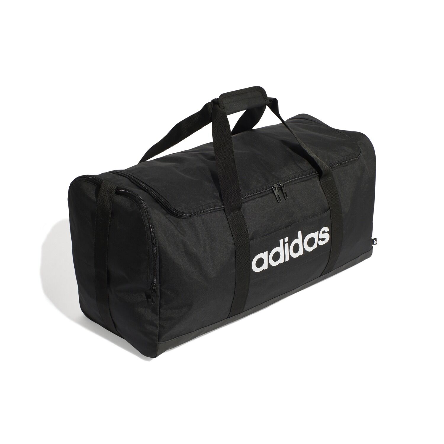 Adidas LINEAR Duffel Sporttasche L BLACK/BLACK/WHITE