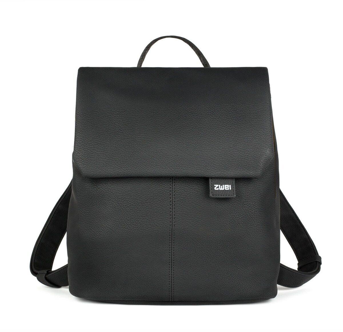 zwei MADEMOISELLE.M Rucksack MR8 nubuk-black