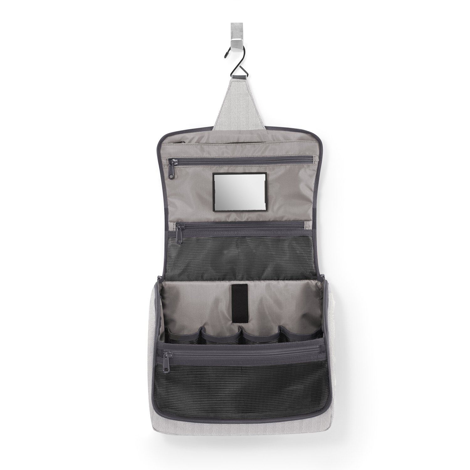 reisenthel Kulturtasche toiletbag XL herringbone grey