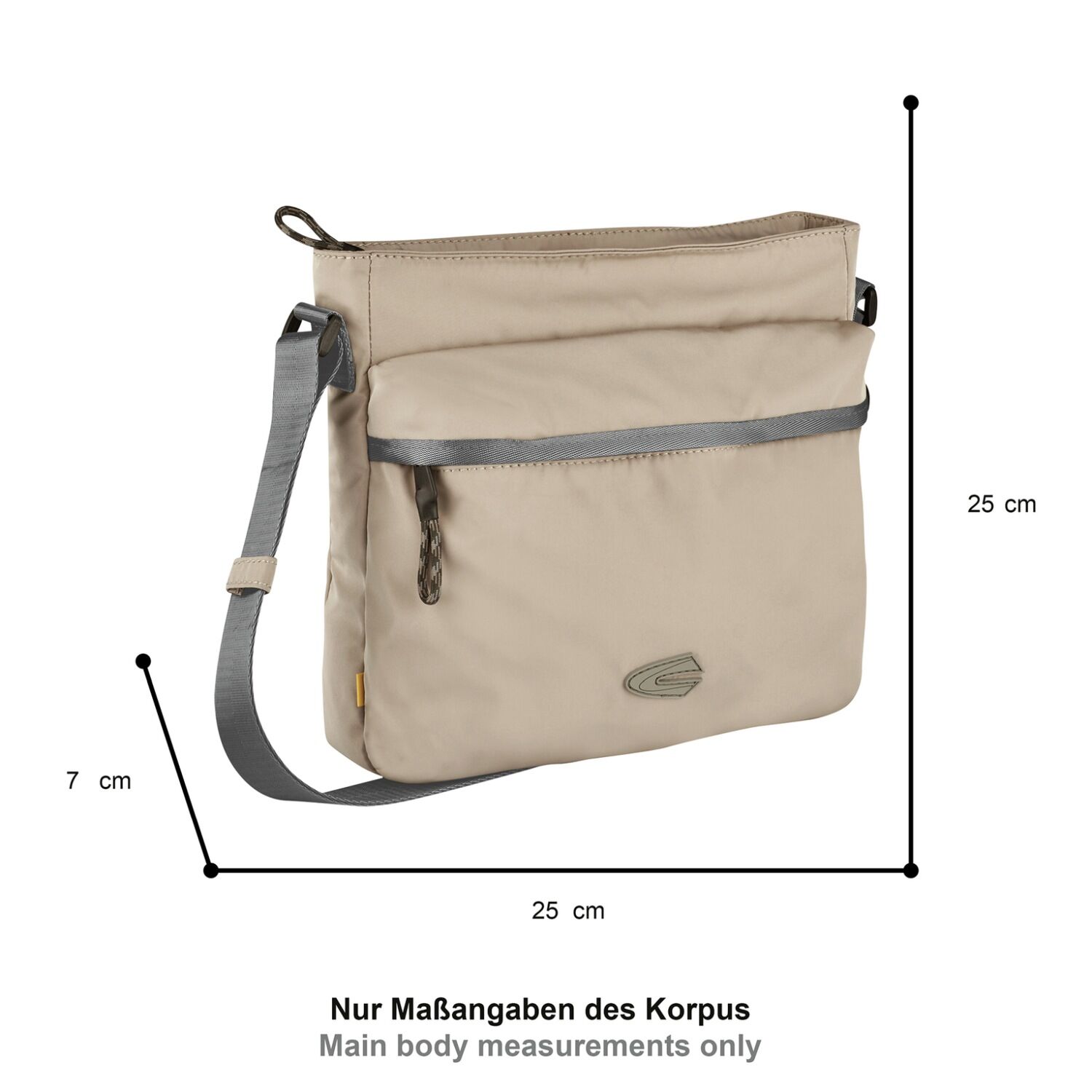 Camel Active Terra Cross bag S beige