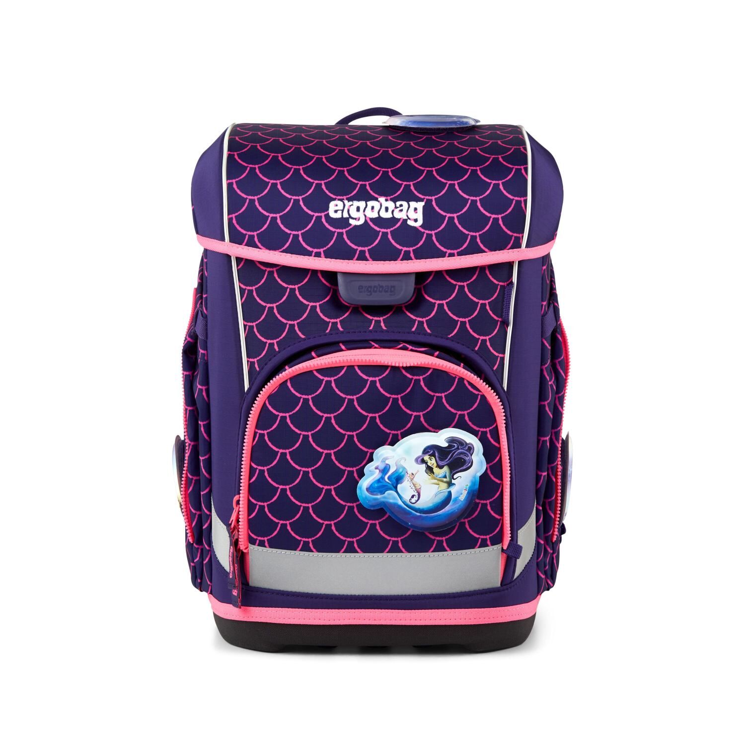 ergobag cubo light Schulranzen-Set PerlentauchBär