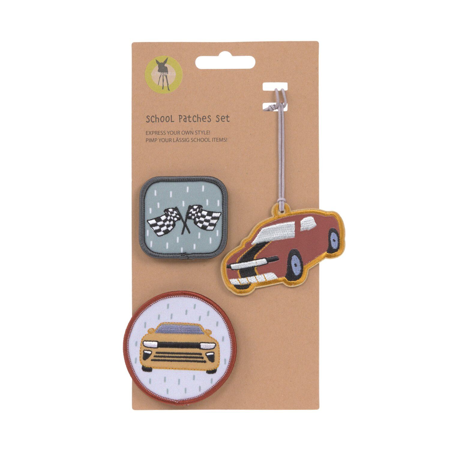 Lässig Anhänger & Patches - Schul Set Unique, Car