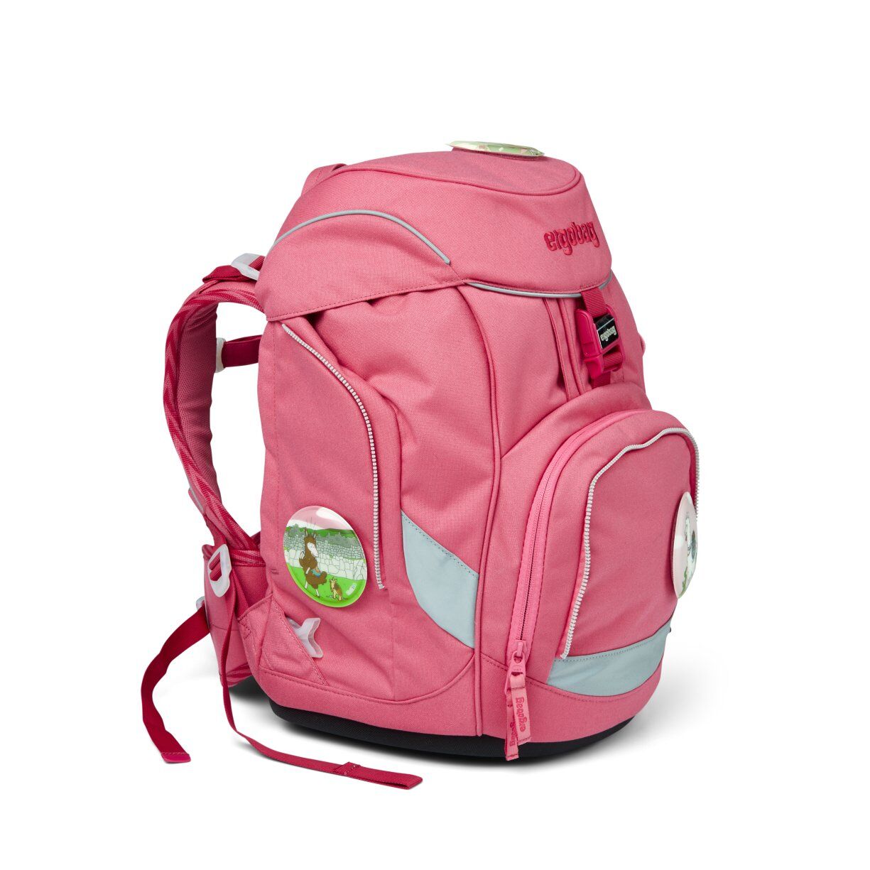 ergobag pack Schulrucksack-Set lamas in Bärjamas ECO HERO