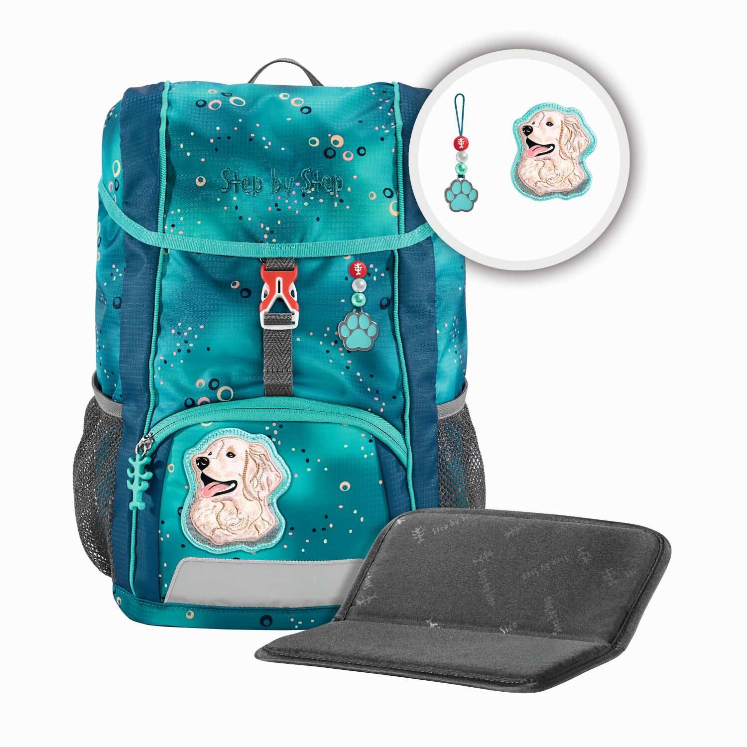 Step by Step Junior KID Rucksack-Set "Dog Basty", 3-teilig