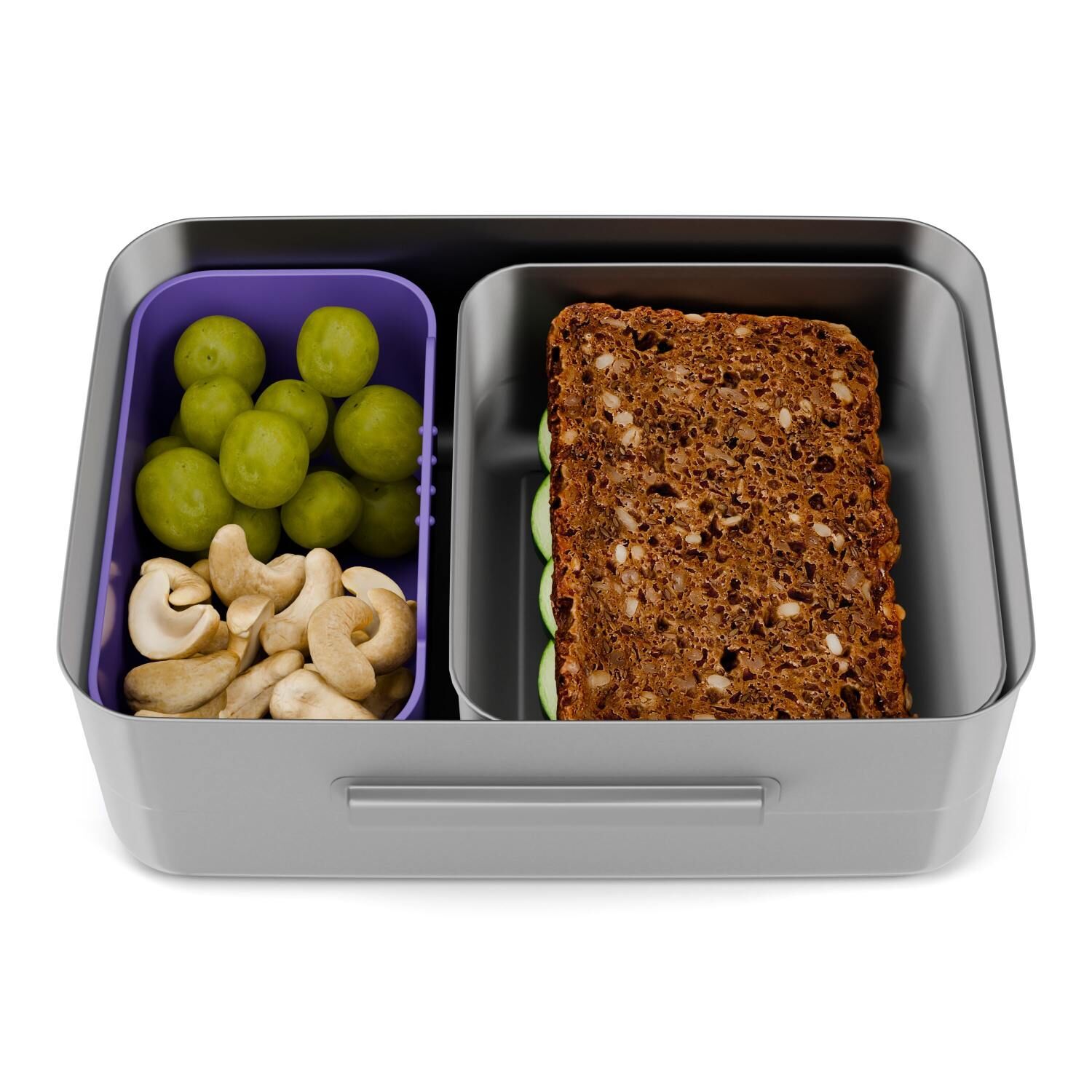 ergobag Edelstahl Brotdose Schmetterling