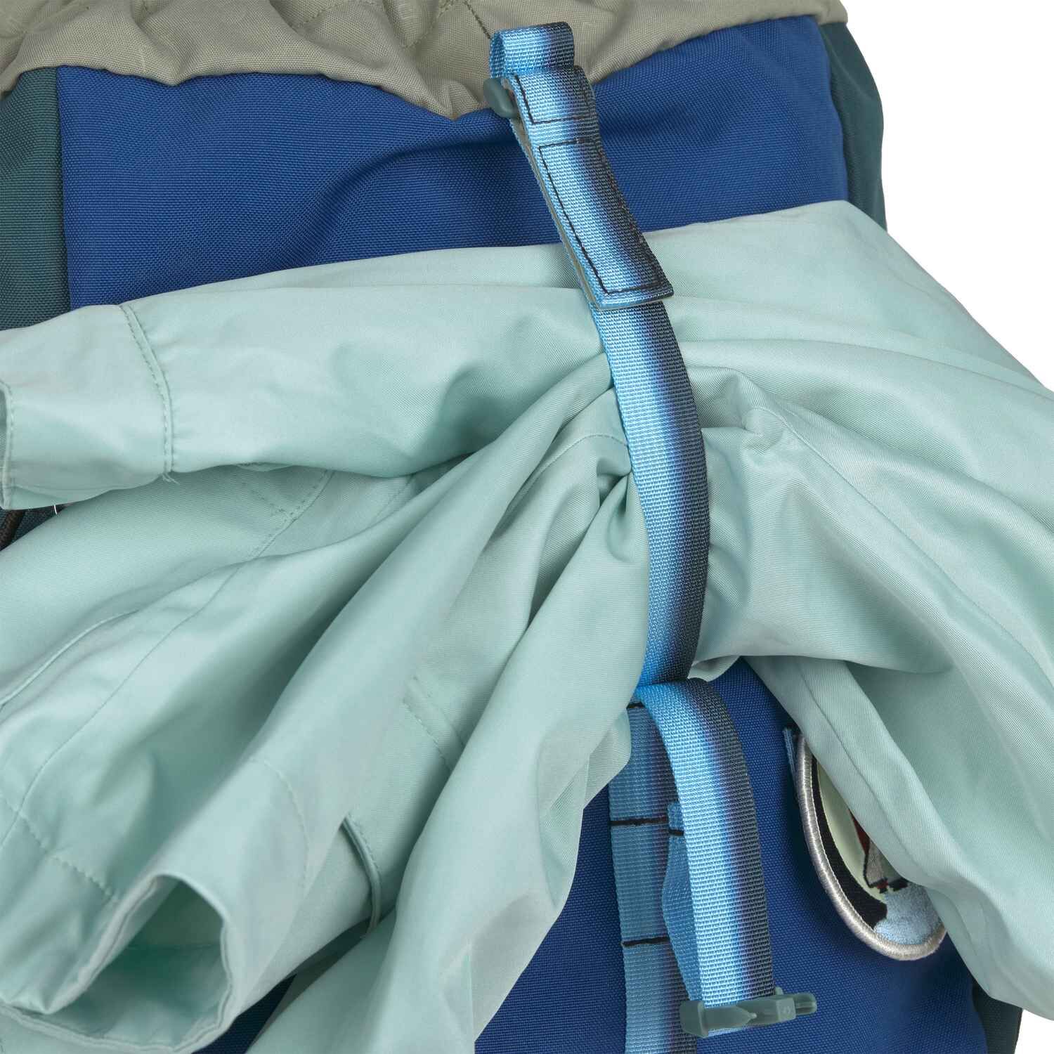 Lässig Kinderrucksack - Big Outdoor Backpack Unique Blau/Grün