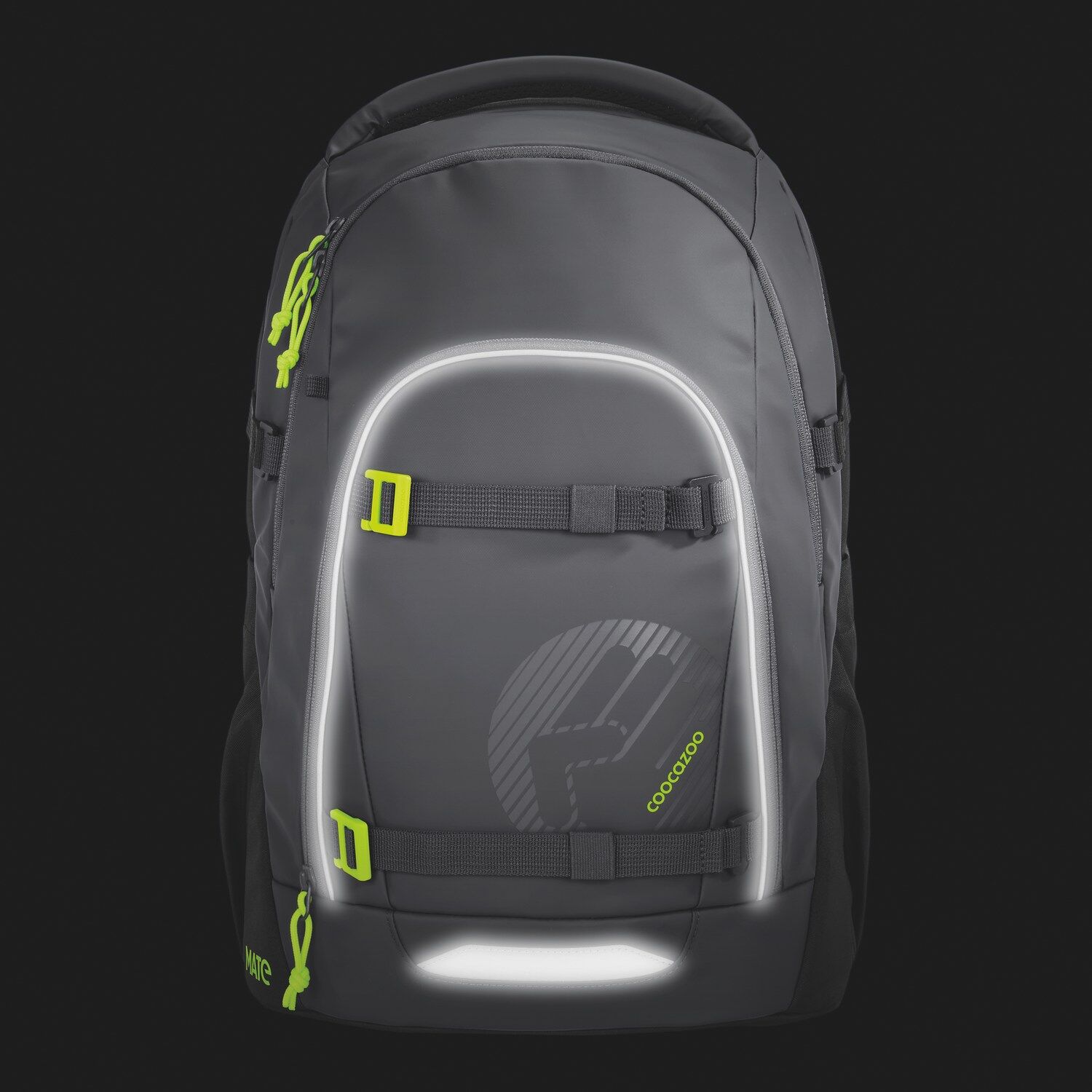 coocazoo Schulrucksack MATE, Tarp Black Thunder