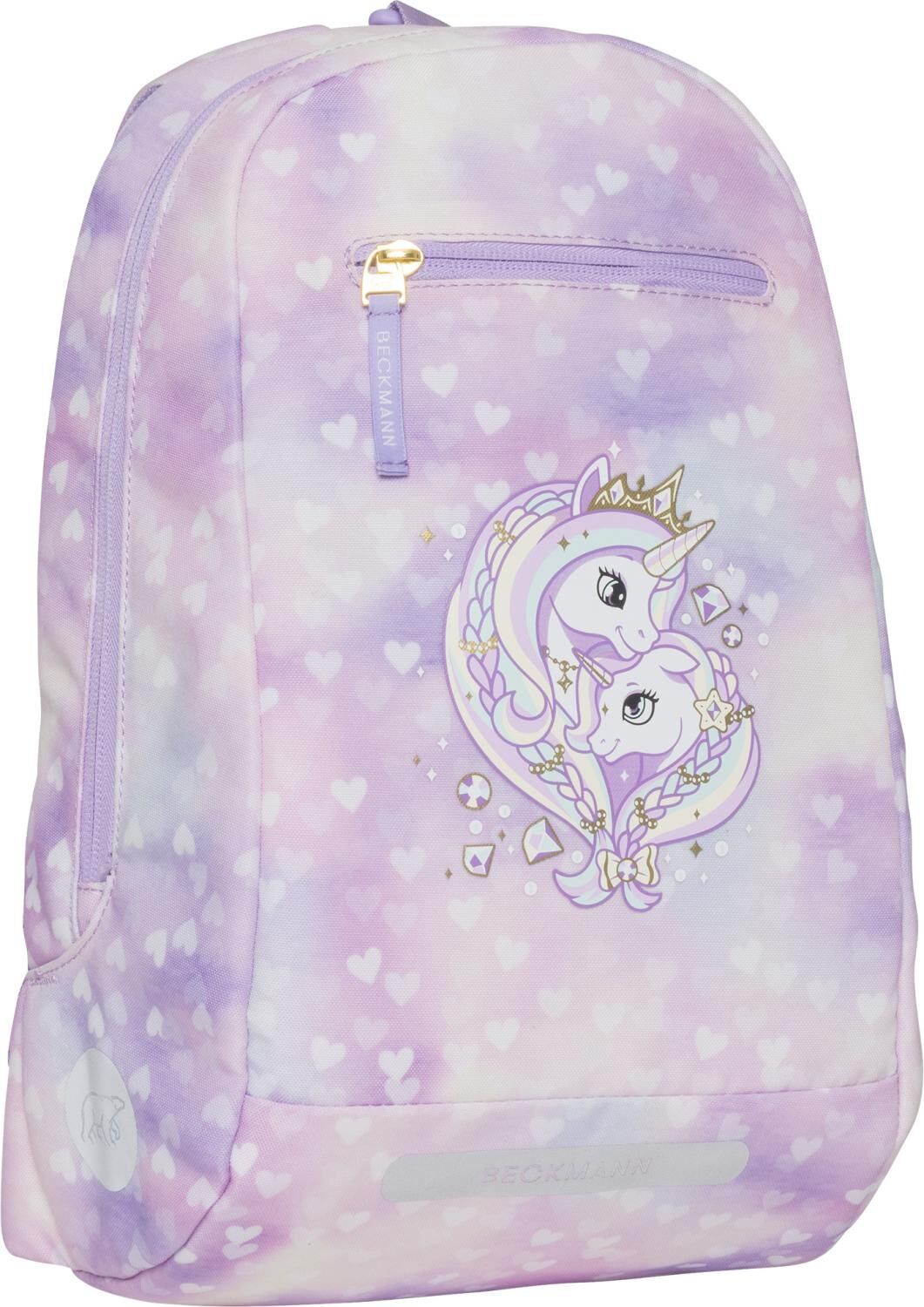 Beckmann Schulranzenset Classic Maxi - 6-Tlg. Set Unicorn Princess Purple