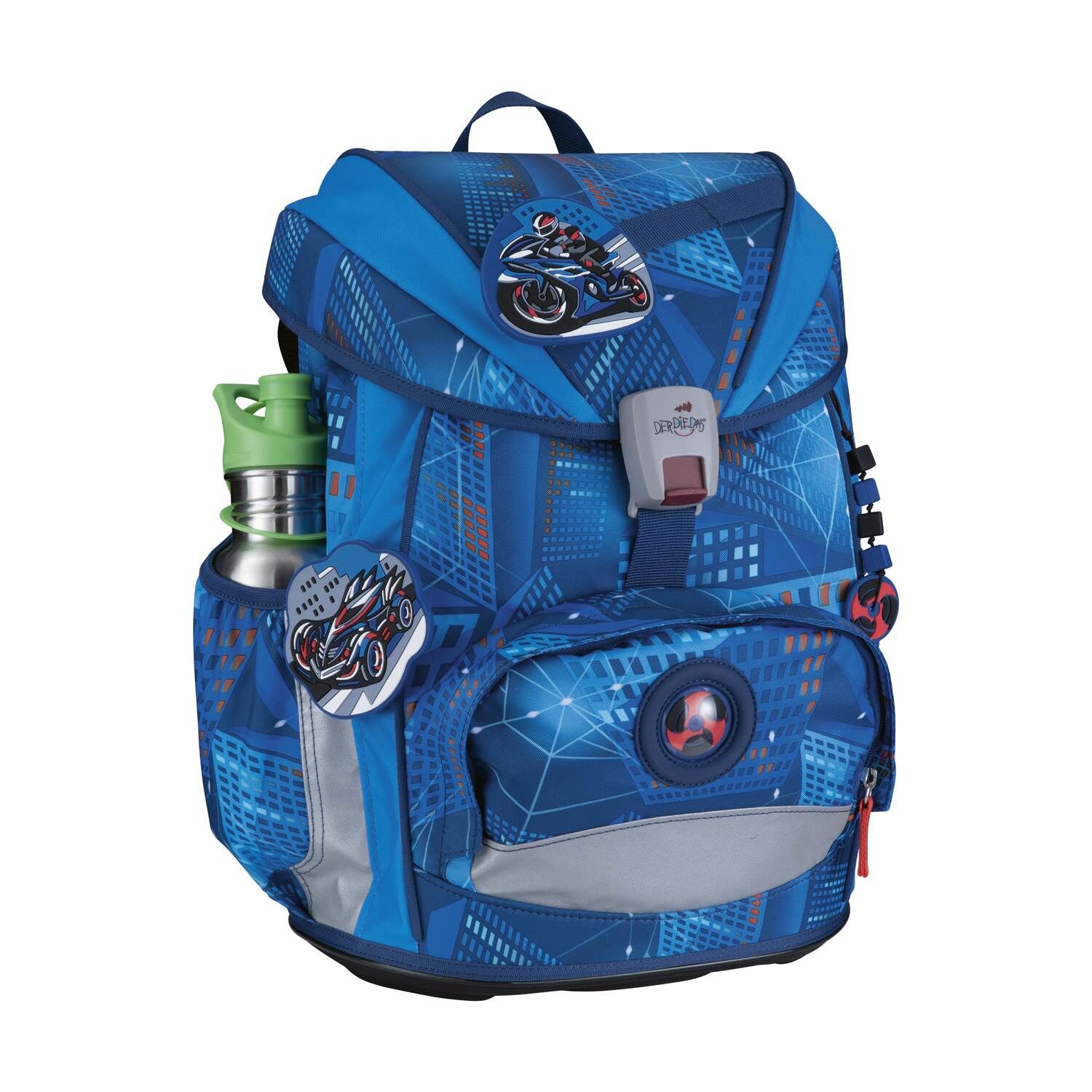 DerDieDas ErgoFlex Light Turbo Speed Schulranzenset 5-teilig