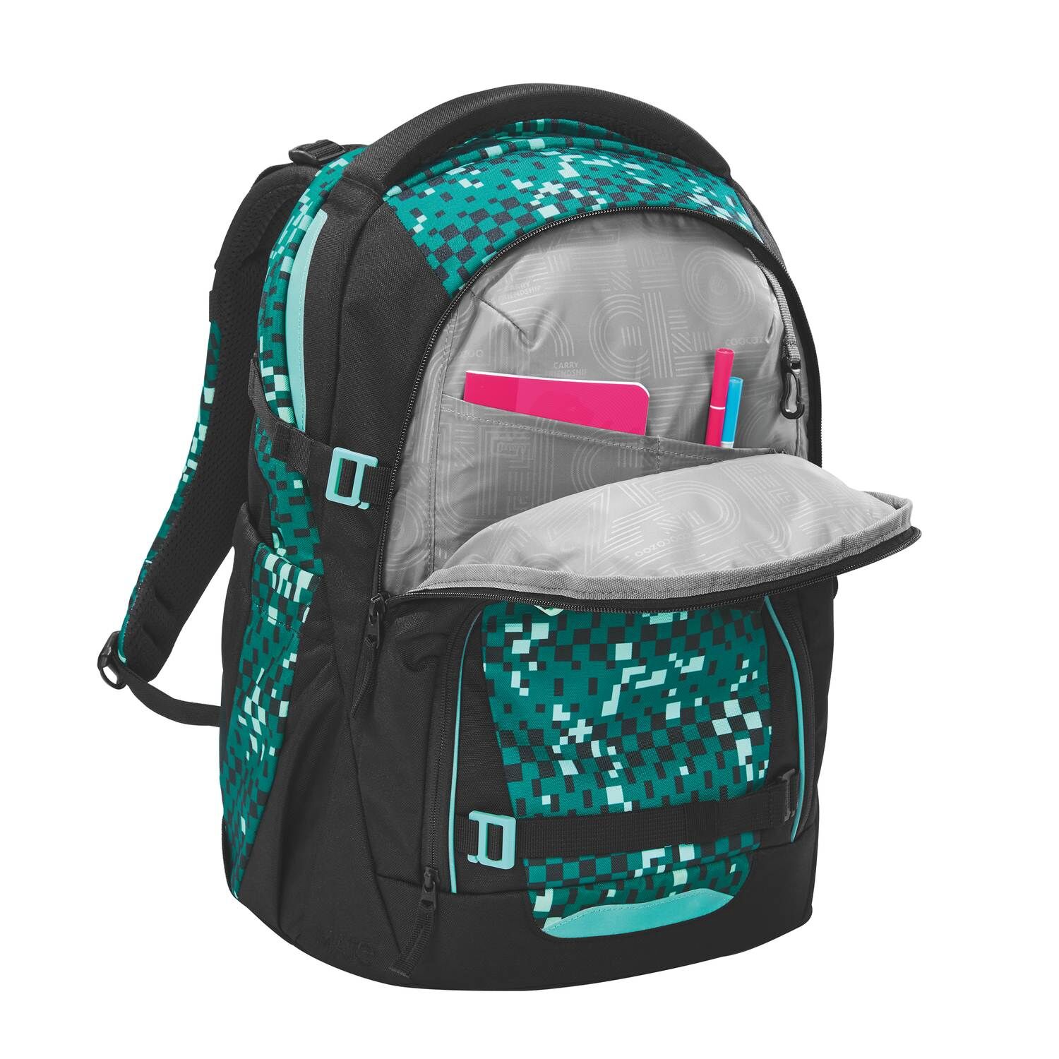 coocazoo Schulrucksack MATE, Pixel Blox