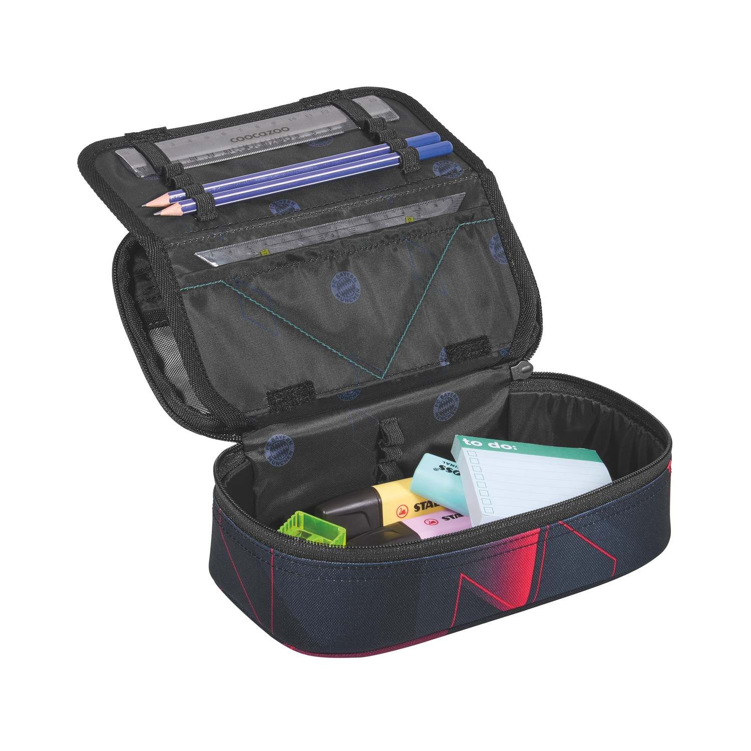 coocazoo Schulrucksack-Set MATE FC Bayern, Stern des Südens, 2-tlg.
