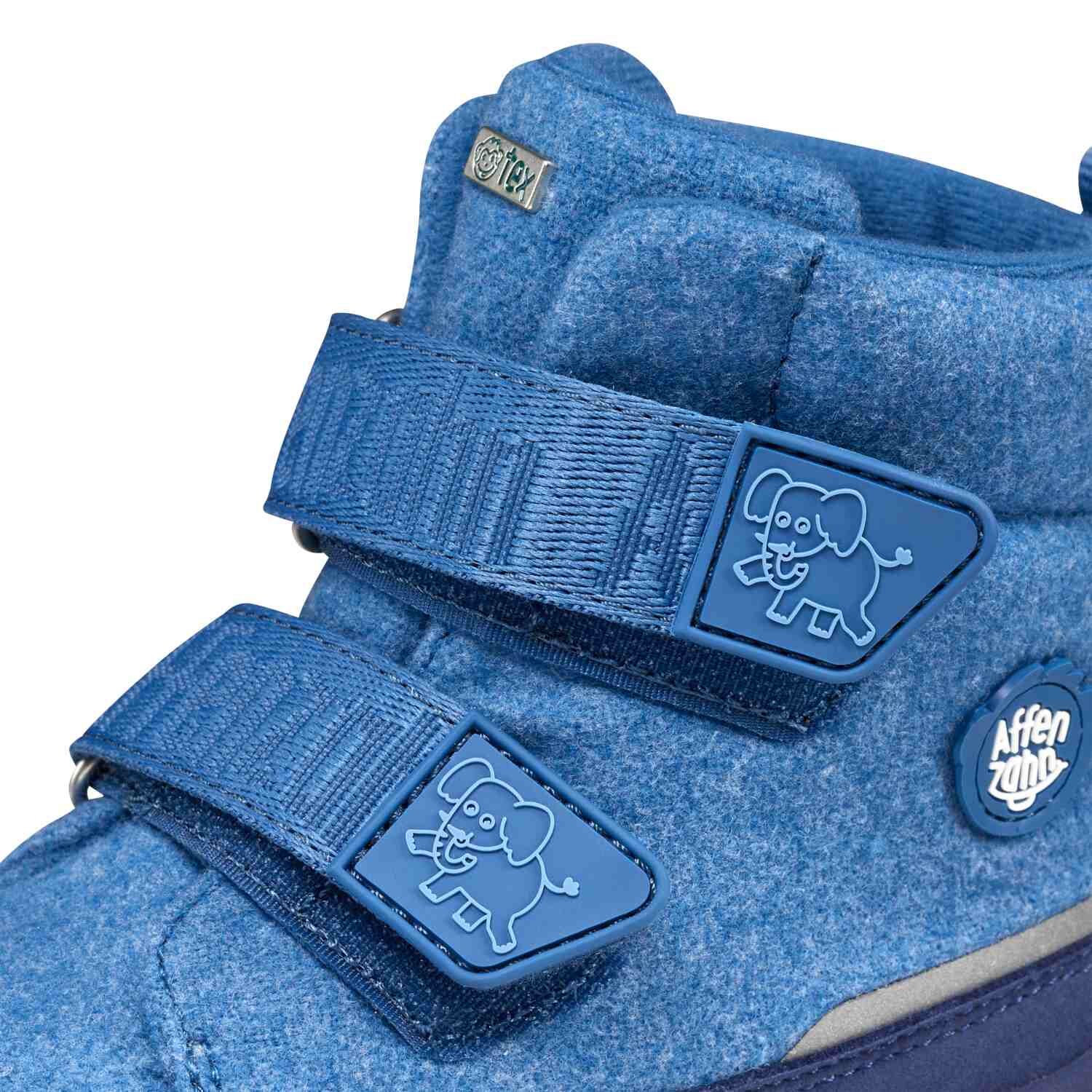 Affenzahn Winterstiefel Wolle Comfy Elefant Größe 24