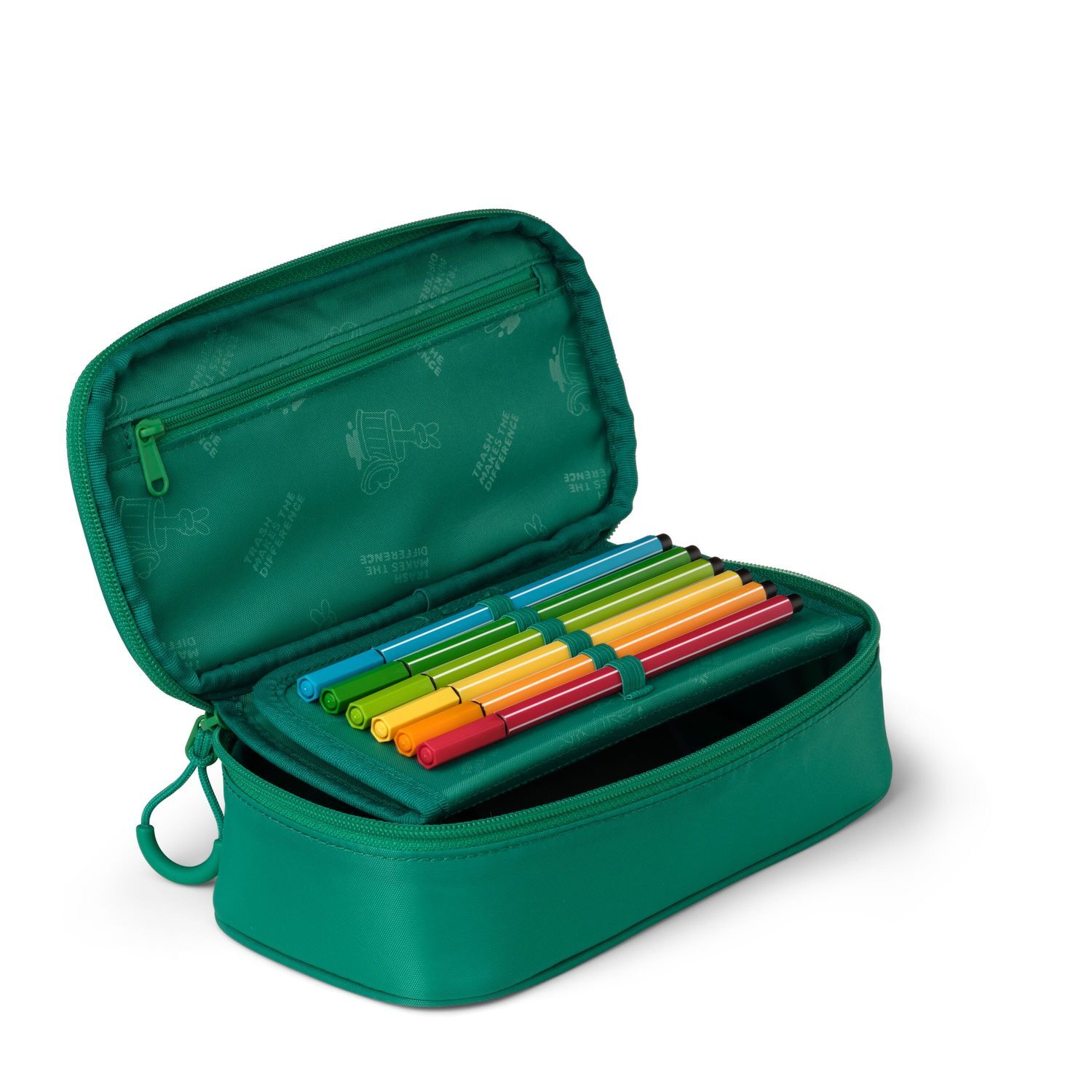 Satch pack Schulrucksack Set Fearless Green