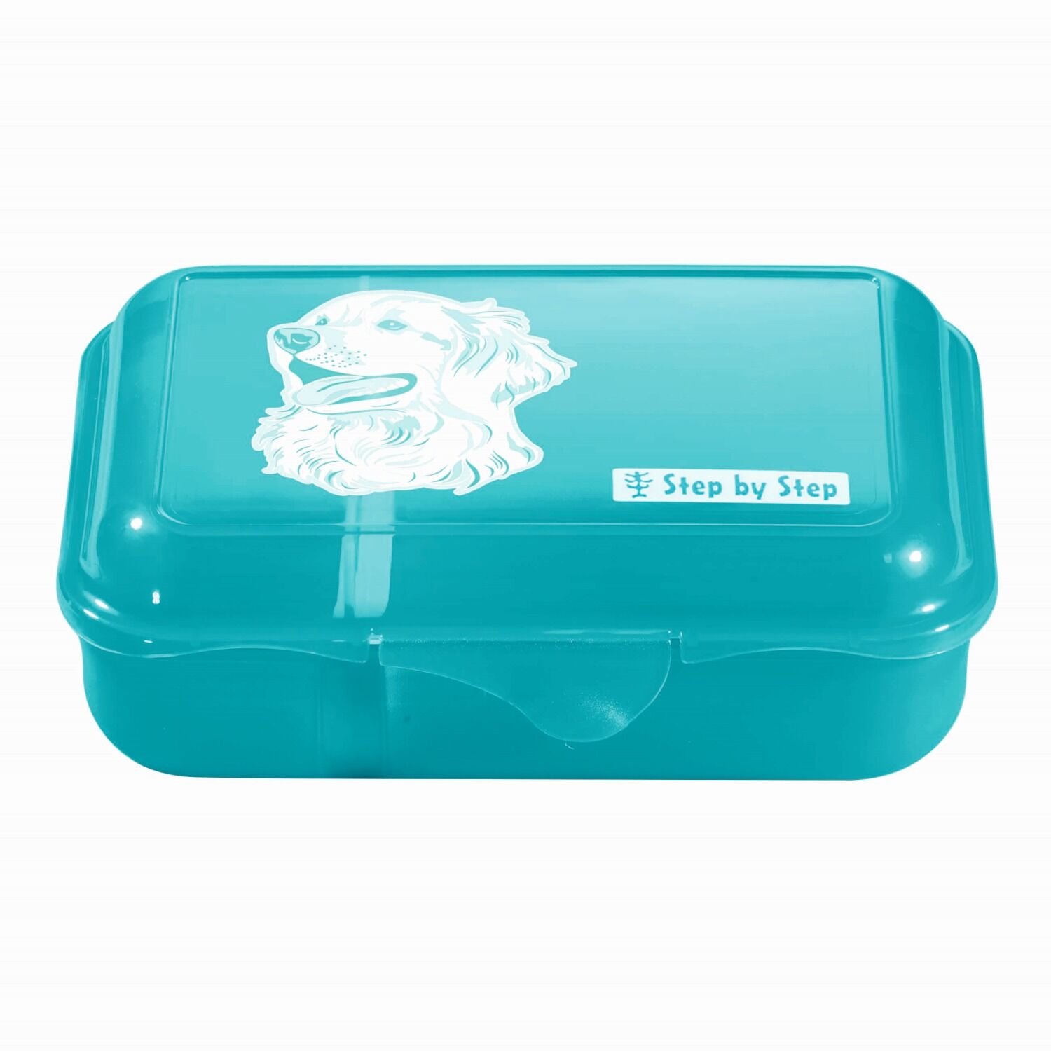 Step by Step Lunchbox "Dog Basty", Türkis