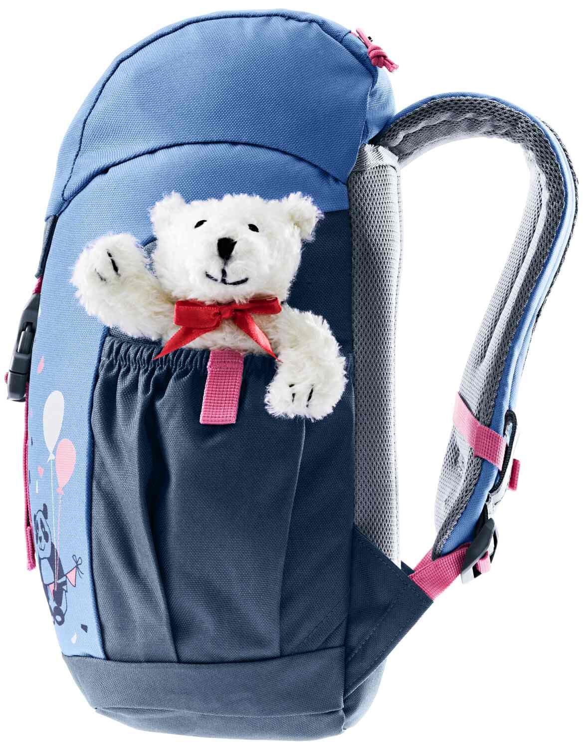 deuter Kinderrucksack Schmusebär mit Teddybär pacific-marine