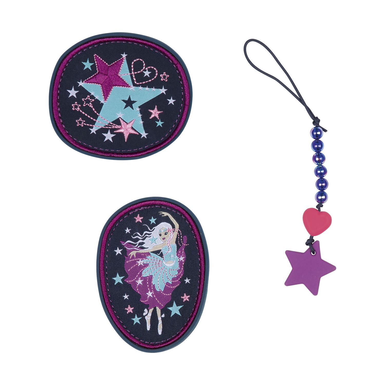 DerDieDas ErgoFlex Light LED Dancing Star Schulranzenset 5-teilig