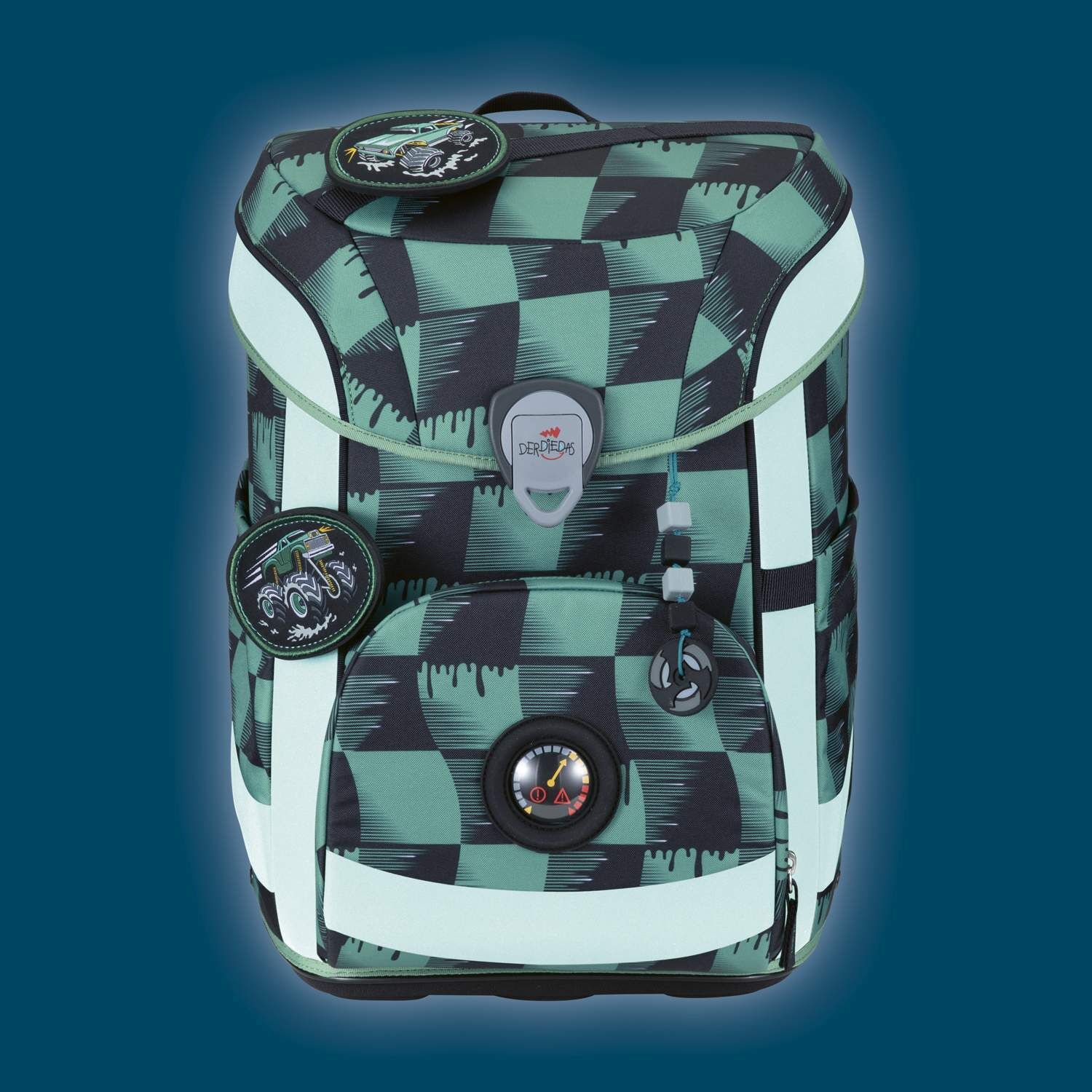 DerDieDas ErgoFlex Easy Superflash Super Truck Schulranzenset 5-teilig