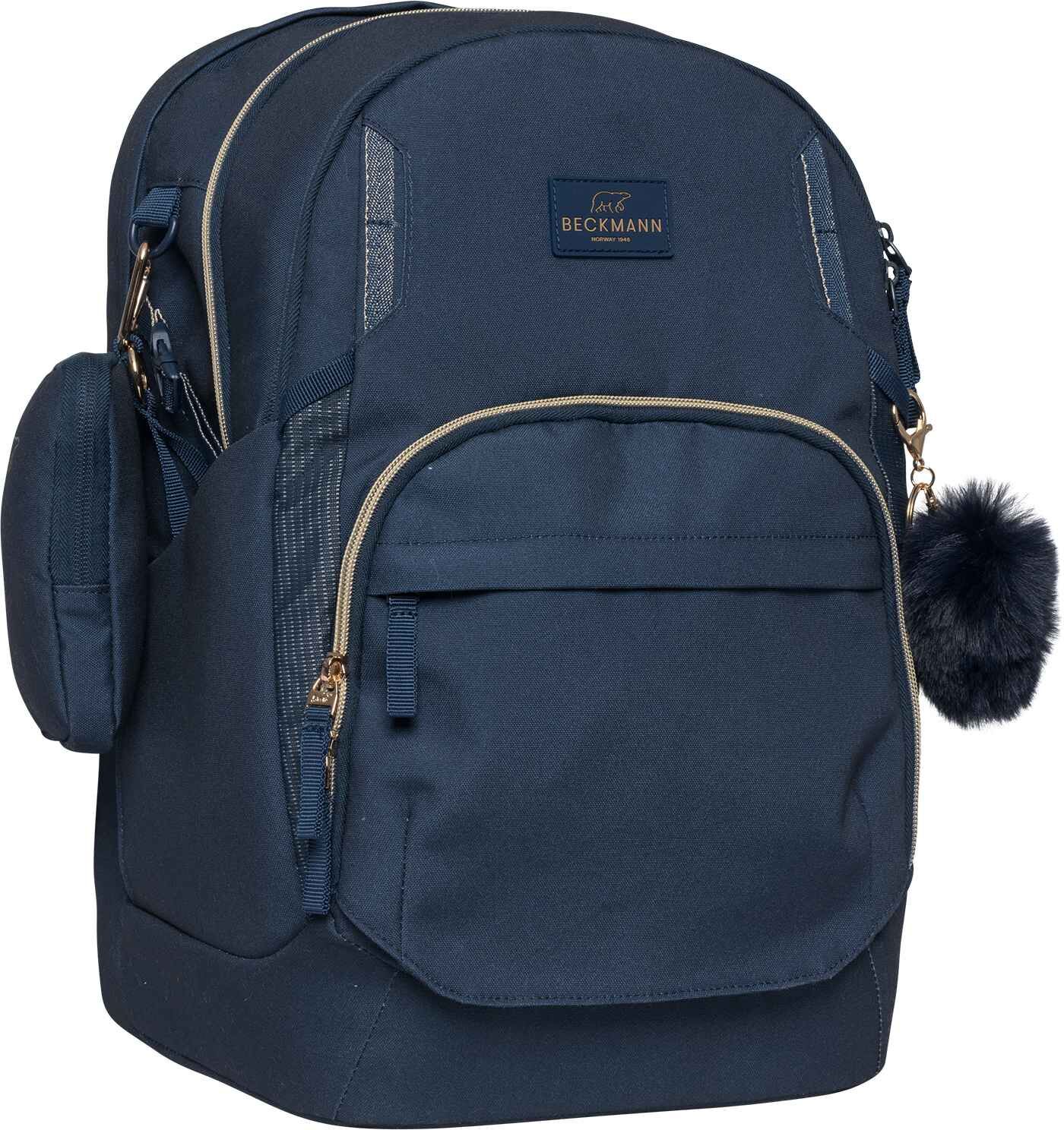 Beckmann Schulrucksack Sport Air Padded Blue Gold