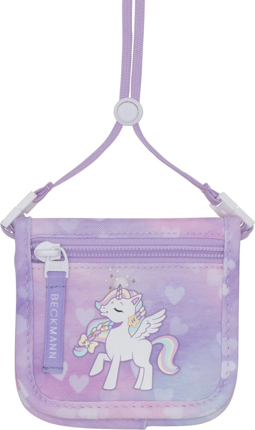 Beckmann Brustbeutel Unicorn Princess Purple