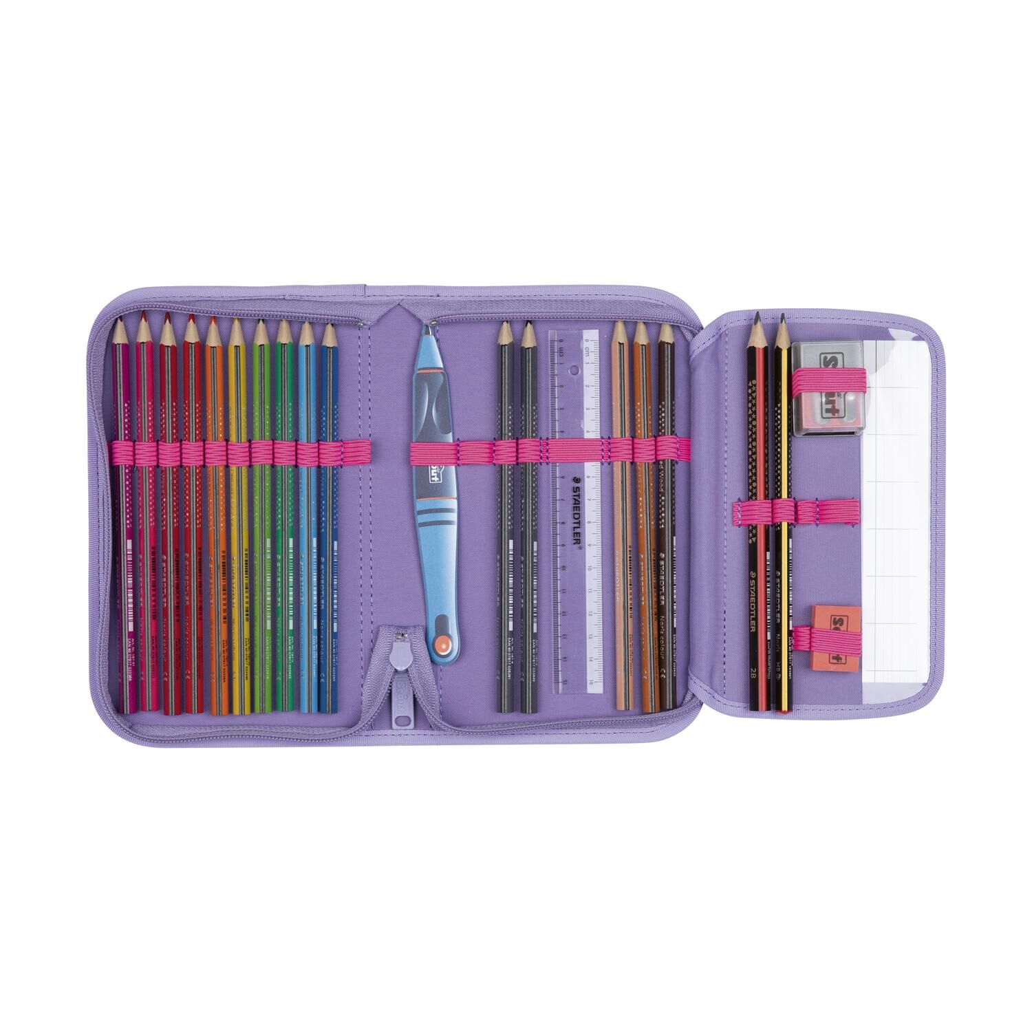 Scout Micro Schulranzen-Set 4 teilig Pony Love