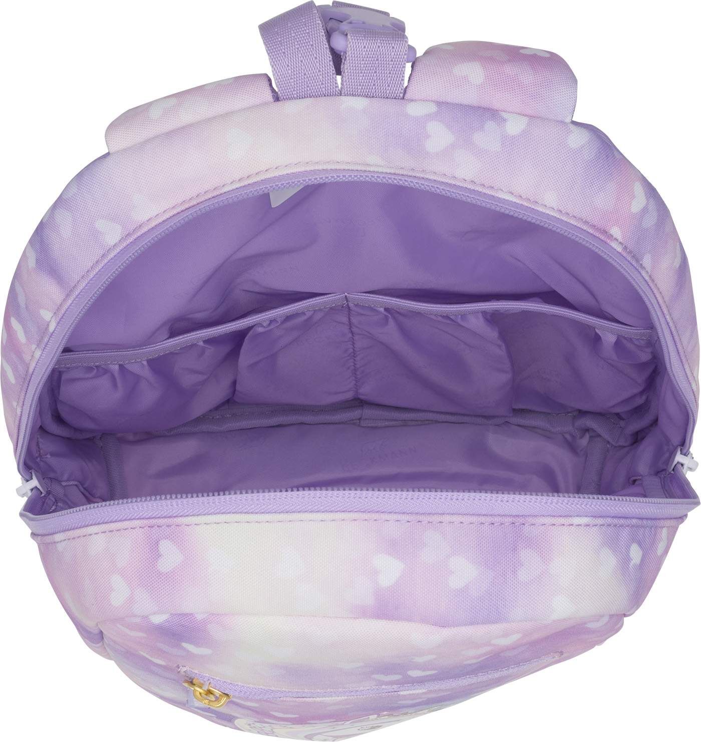 Beckmann Schulranzenset Active Air FLX - 6-Tlg. Set Unicorn Princess Purple