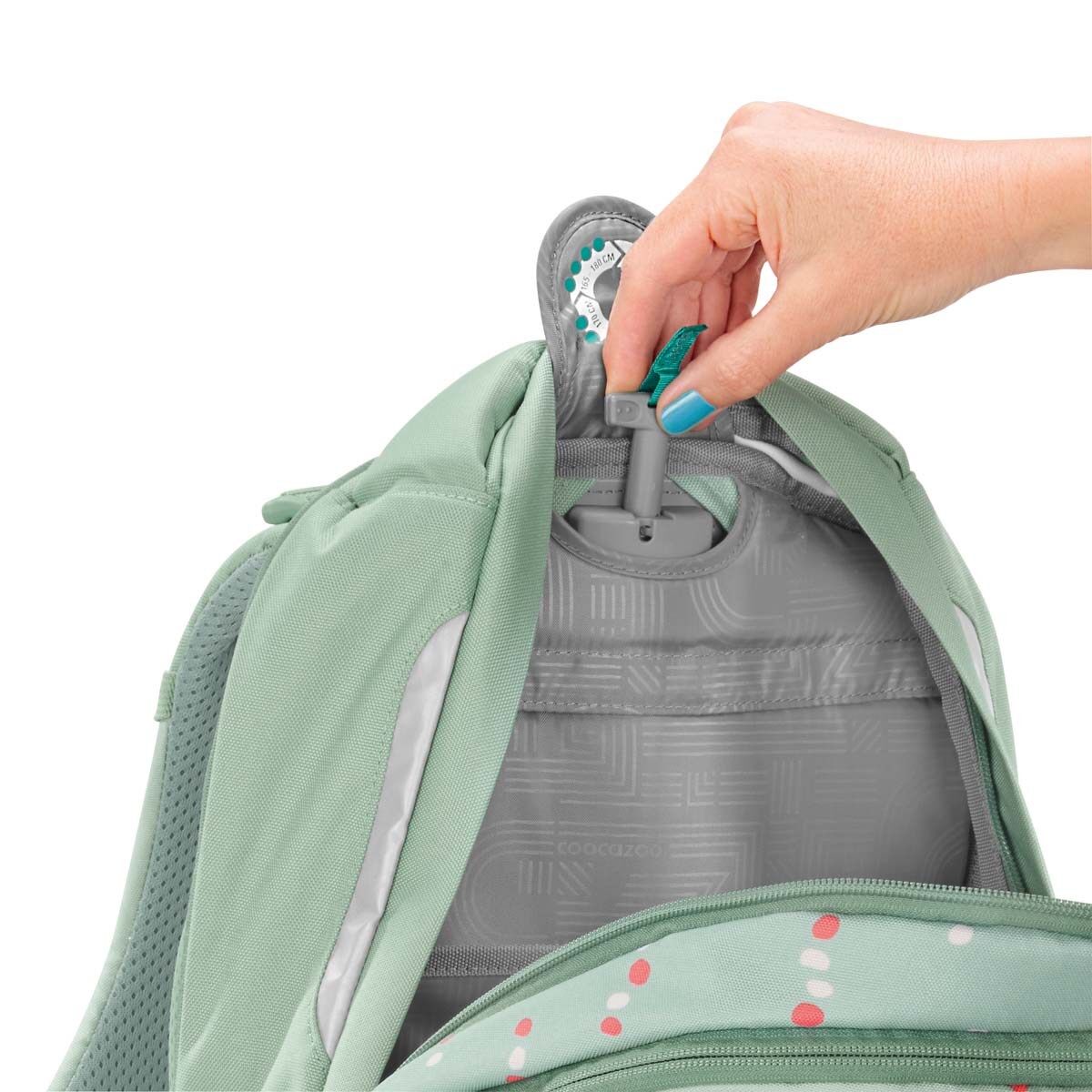 coocazoo Schulrucksack PORTER, Dancing Dots