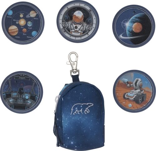Beckmann Button bag Space Mission