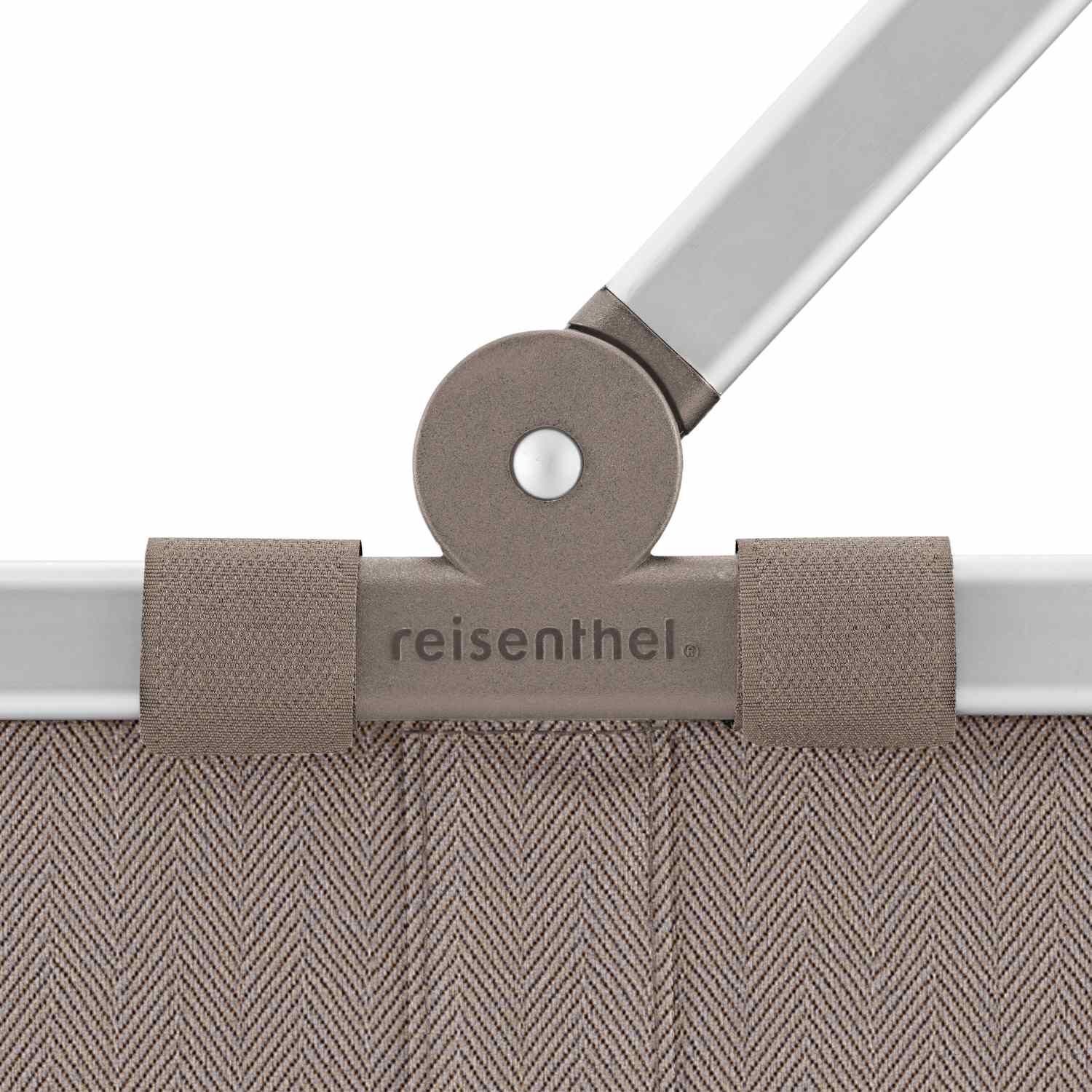 reisenthel carrybag herringbone mokka