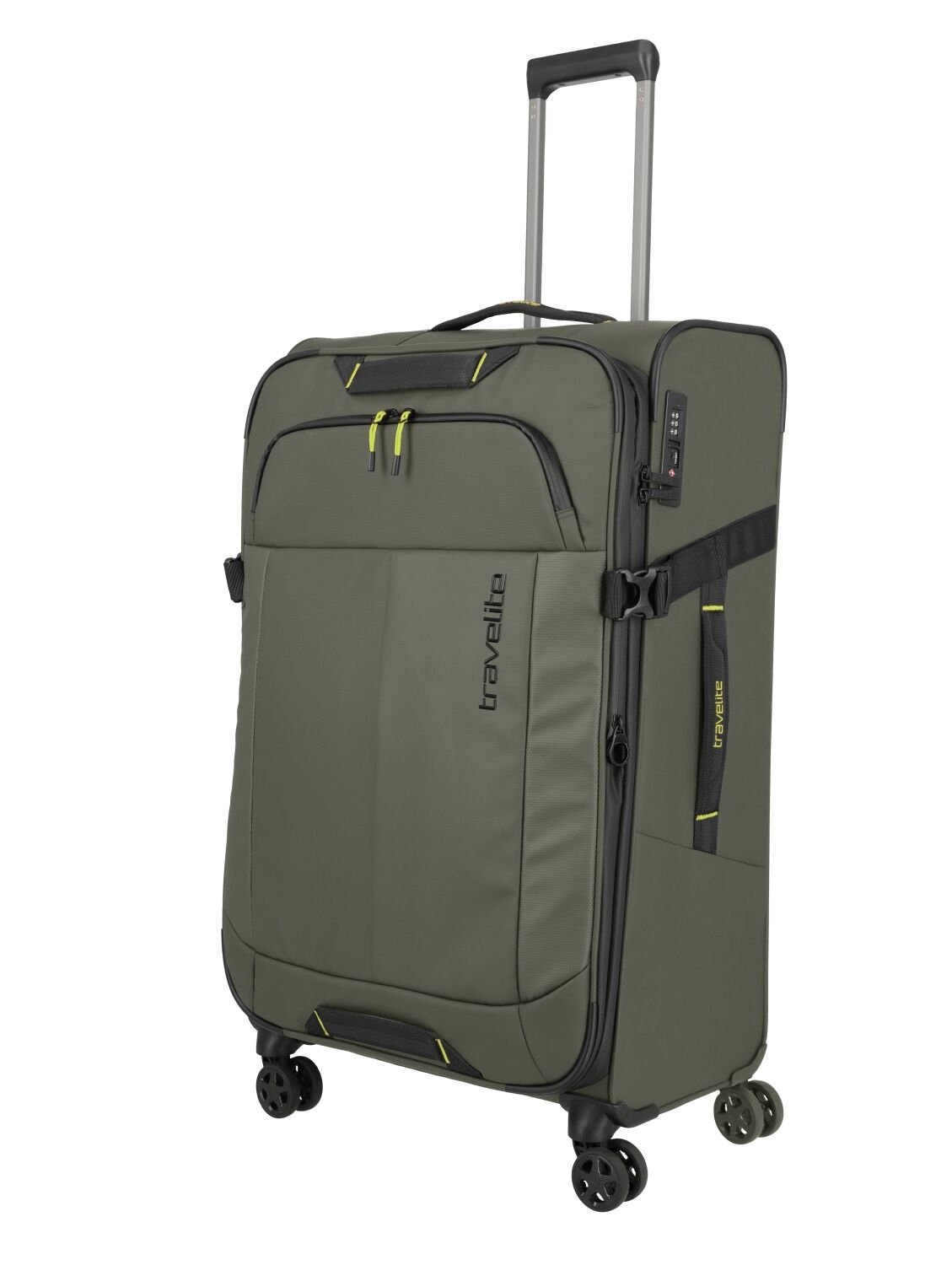 Travelite Koffer BRIIZE Trolley 4w L exp., Khaki